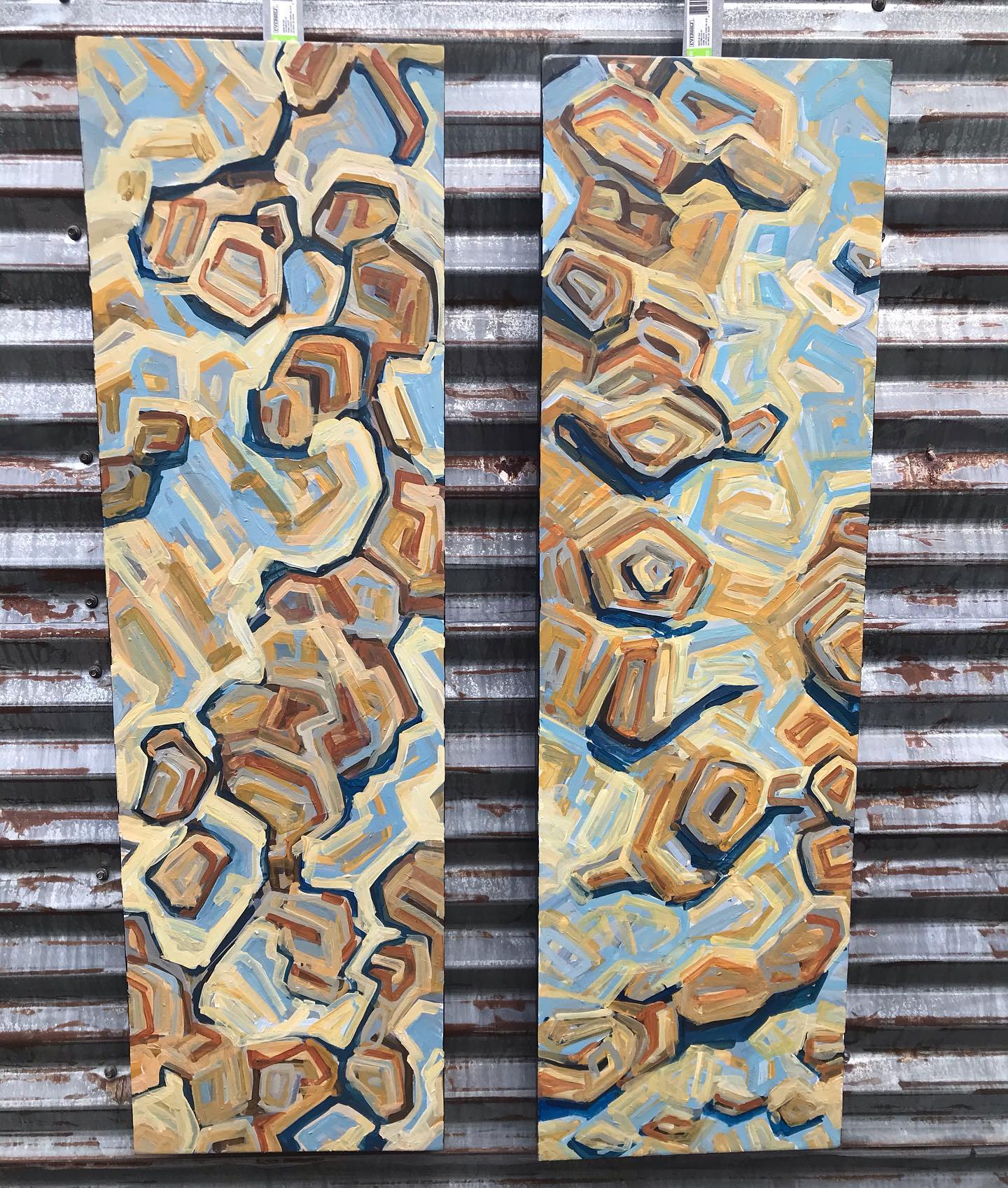 ‘Sand studies 1-4’, acrylic on... - Tim Sheaffer Design | Facebook