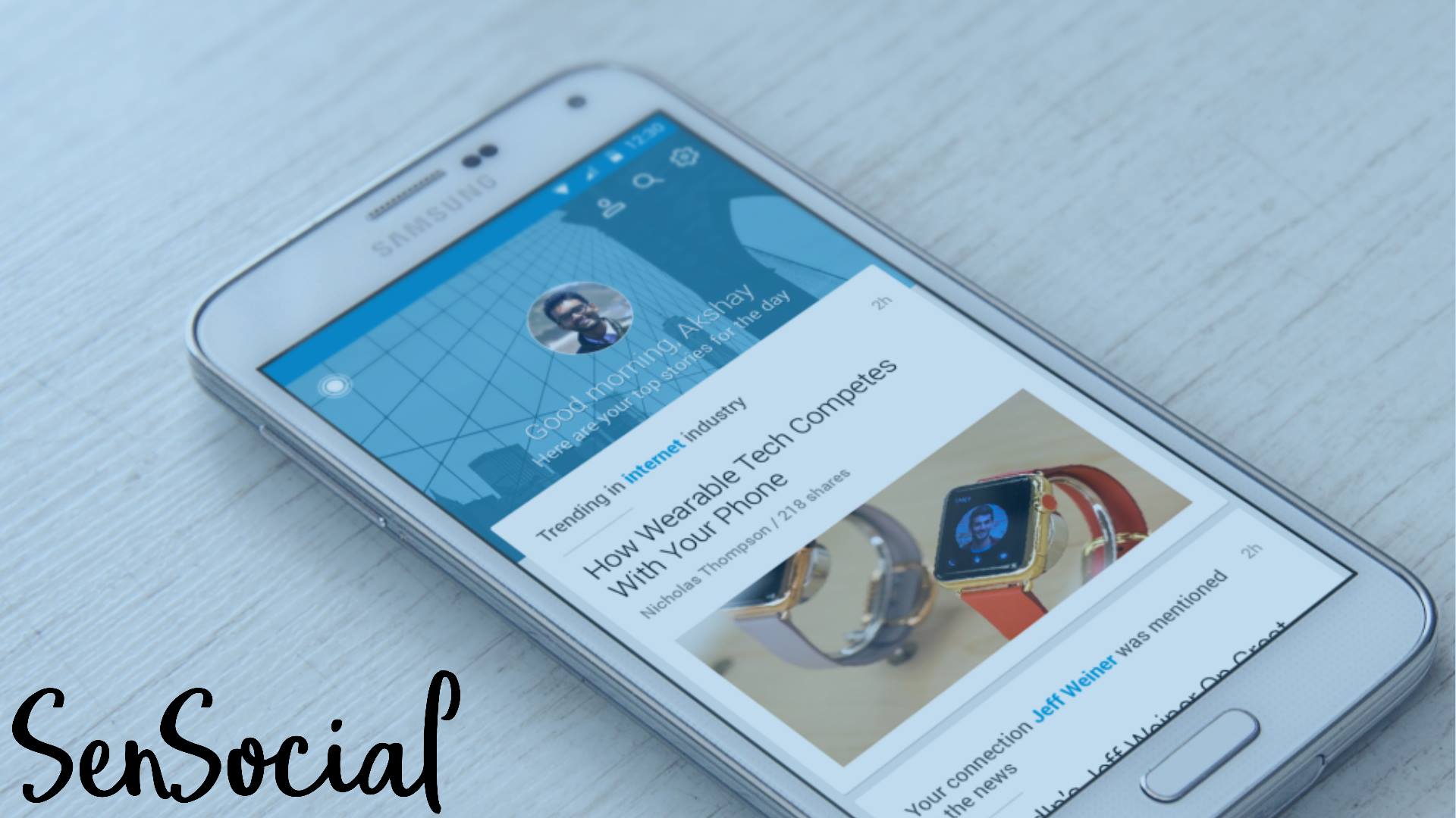 Sensocial - Home