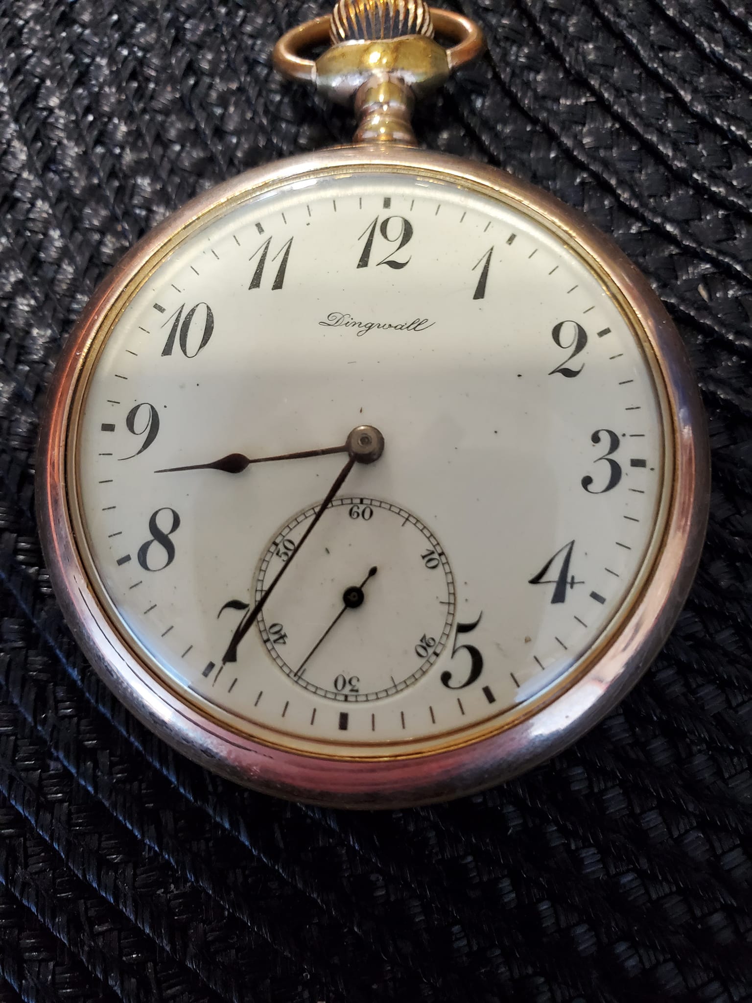 What is the manufacture date of a gold filled Dingwall watch?