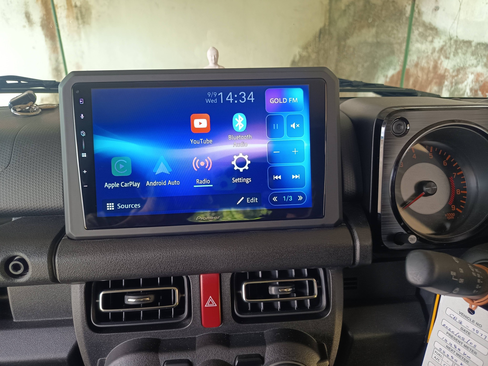 Honda Gathers VXM 165 VFi Apple carplay Fm Radio 99 Bluetooth and