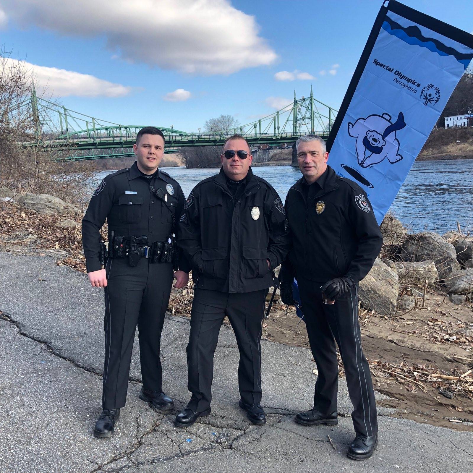 Slate Belt Regional Police Department - (L-R) Officer Andrew Daly ...