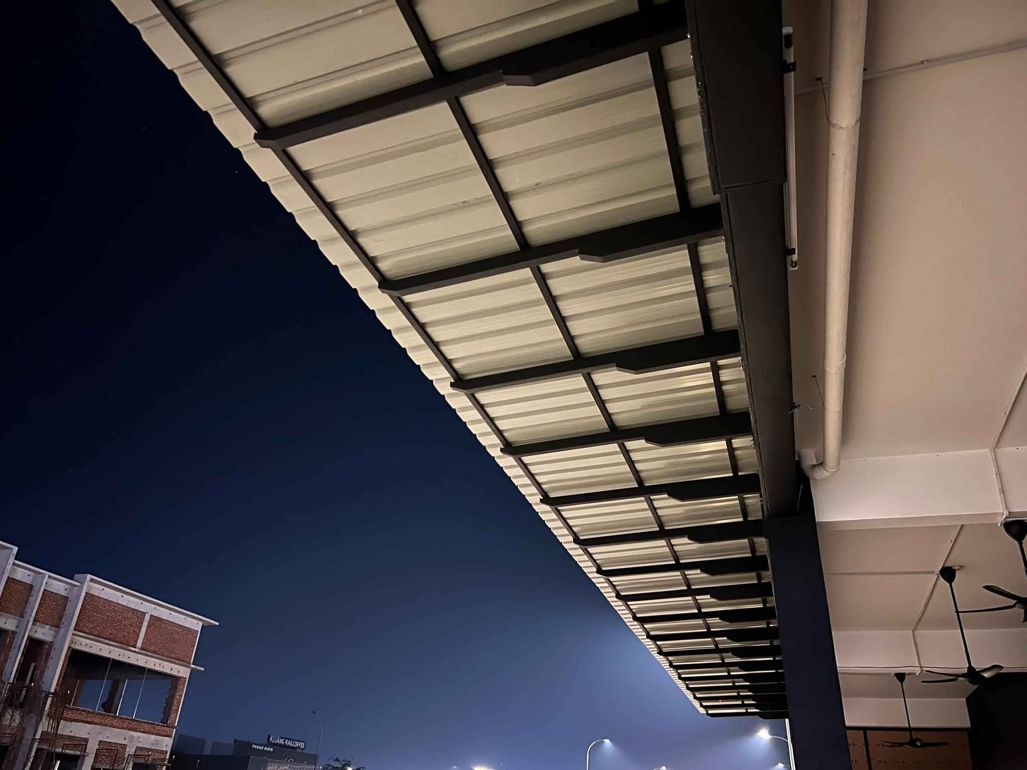 Parit Raja & U Station | TEMPAHAN:AWNING PARGOLA METAL DECK | Facebook