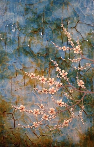 Color, line, material, form, and space—Eva Isaksen's artwork