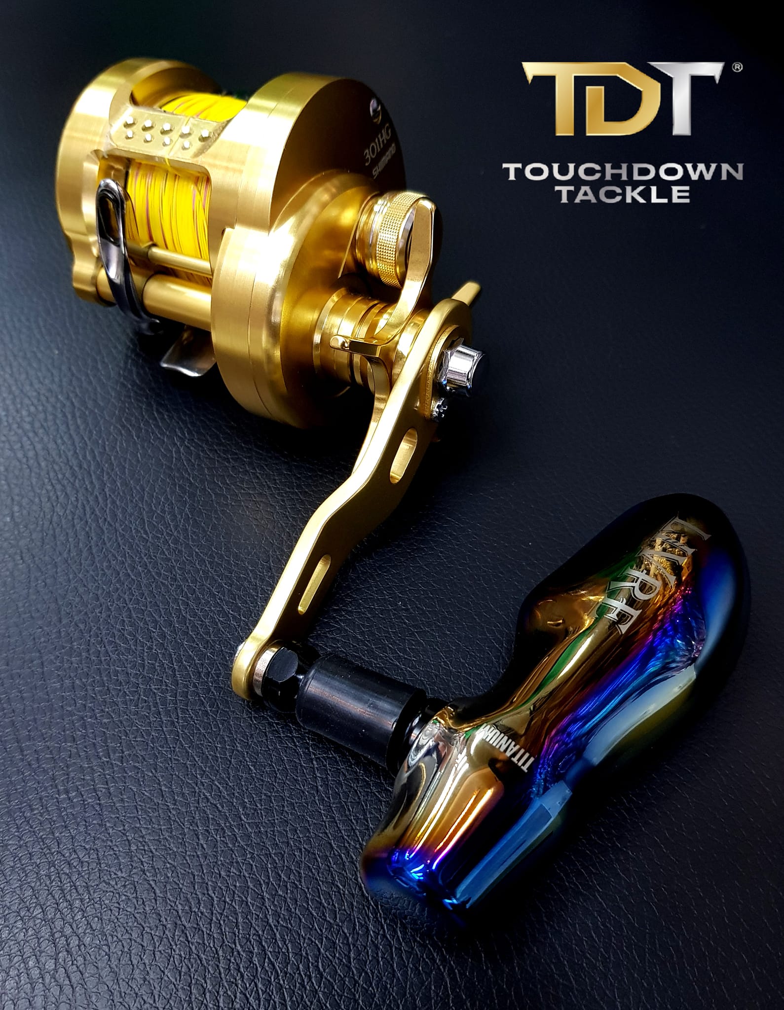 LIVRE TB-1 TITANIUM KNOB ! Feat. SHIMANO OCEA CONQUEST 301HG