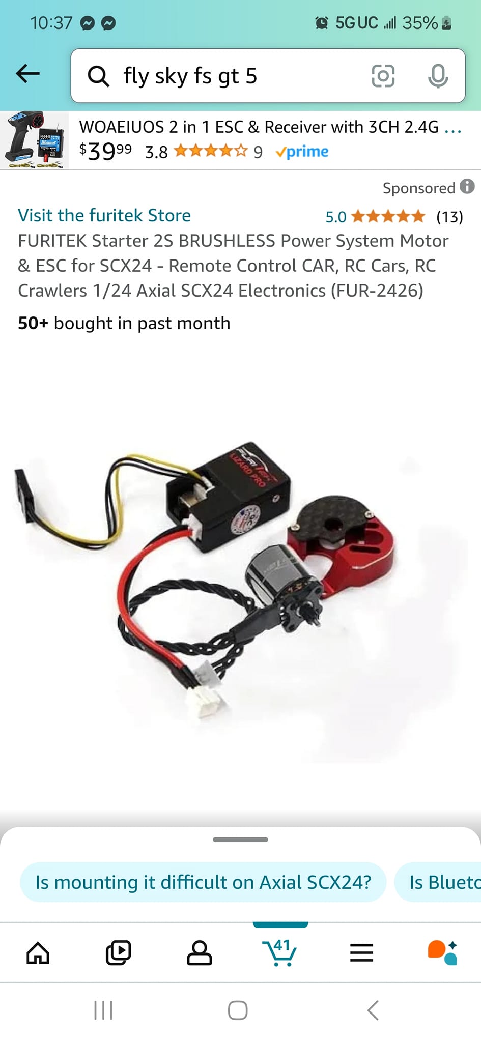 Axial AE-6 ESC RX Avant/Arrière – Contrôleur De Vitesse Pour Modélisme RC – Plastique – Marque Horizon Hobby