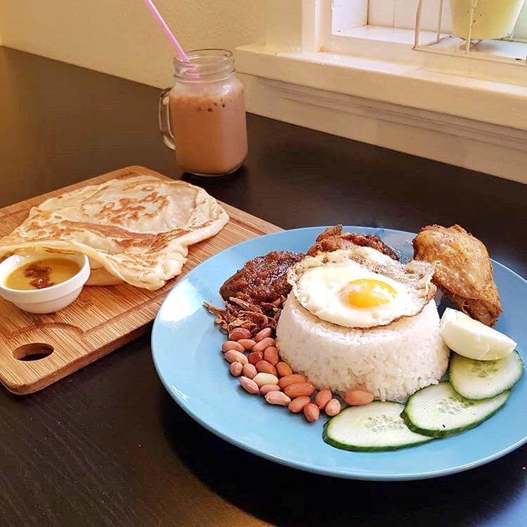 The Sarapan - Nasi Lemak and Roti Canai - these two are... | Facebook