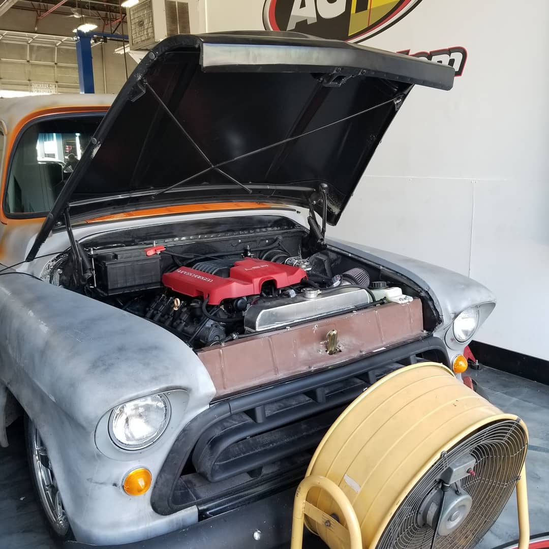 1957 Chevy Truck with an LSA... - AGP Speed And Custom