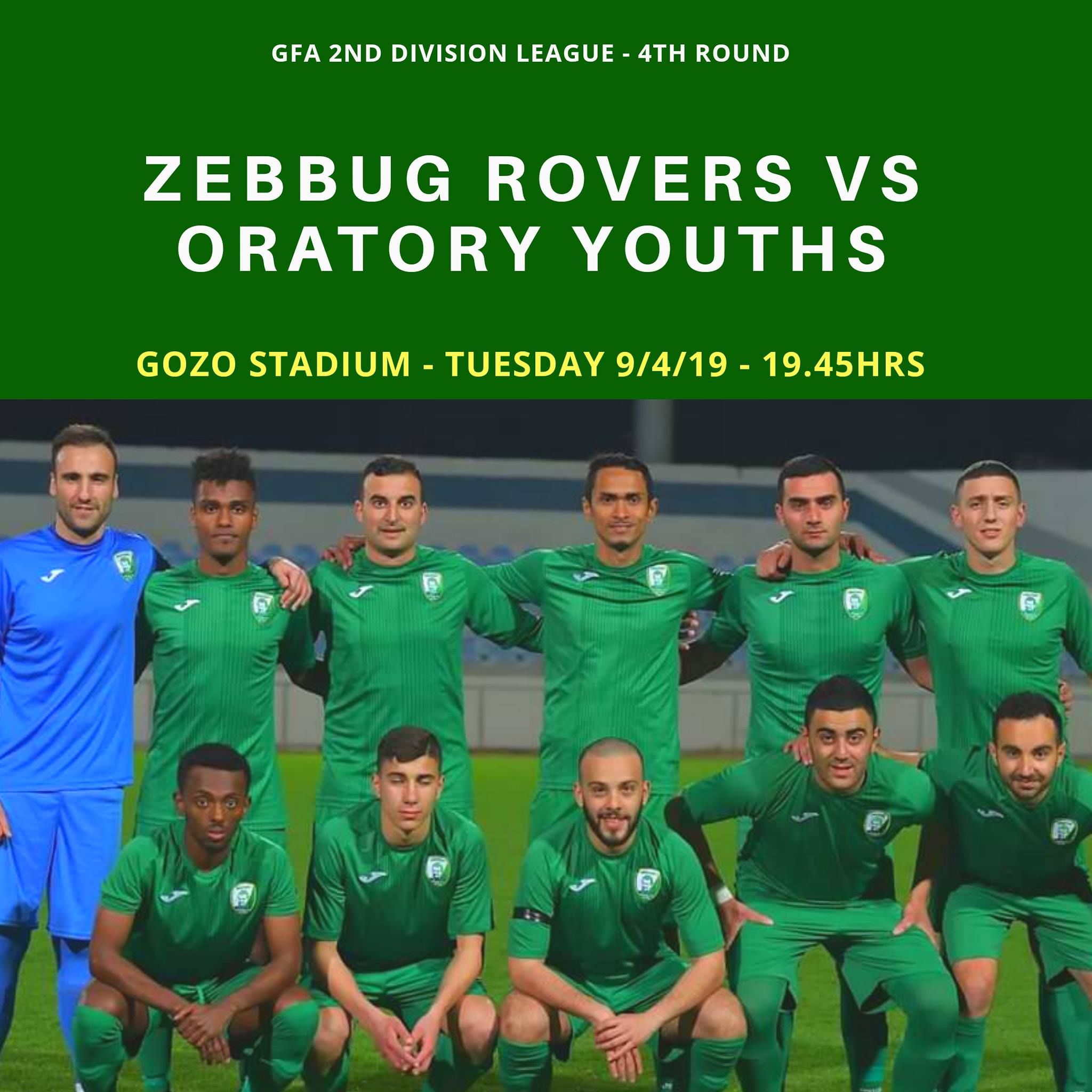 New date,time and venue! - Oratory Youths F.C.