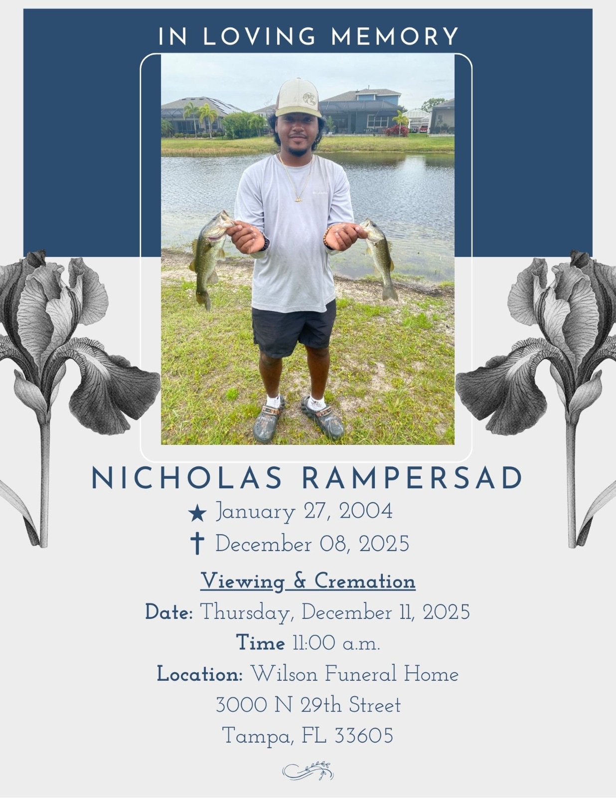 Nicholas Rampersad Funeral Service