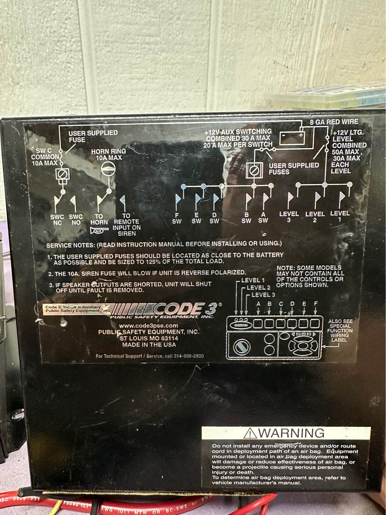 Code 3 RLS siren - Effects Pedals - Princeton, Louisiana | Facebook ...