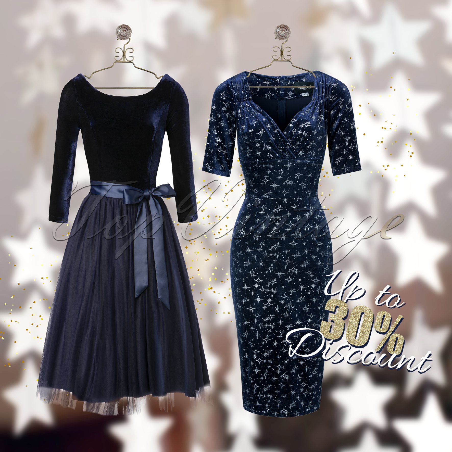 collectif christmas dress What are you wearing this Christmas? 🎄 A swing or pencil dress? ❄️💋 Pssst... Clothing is now on Sale: https://top.vi/G7ba Cocktail dress