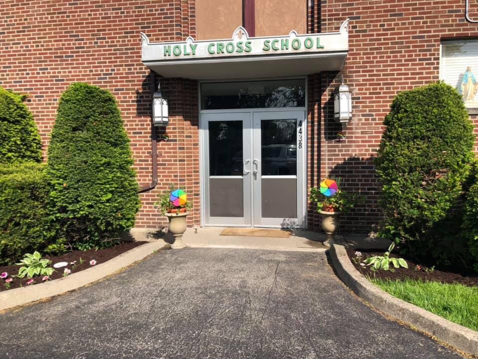 Our memory gardens continue to sprout... - Holy Cross School