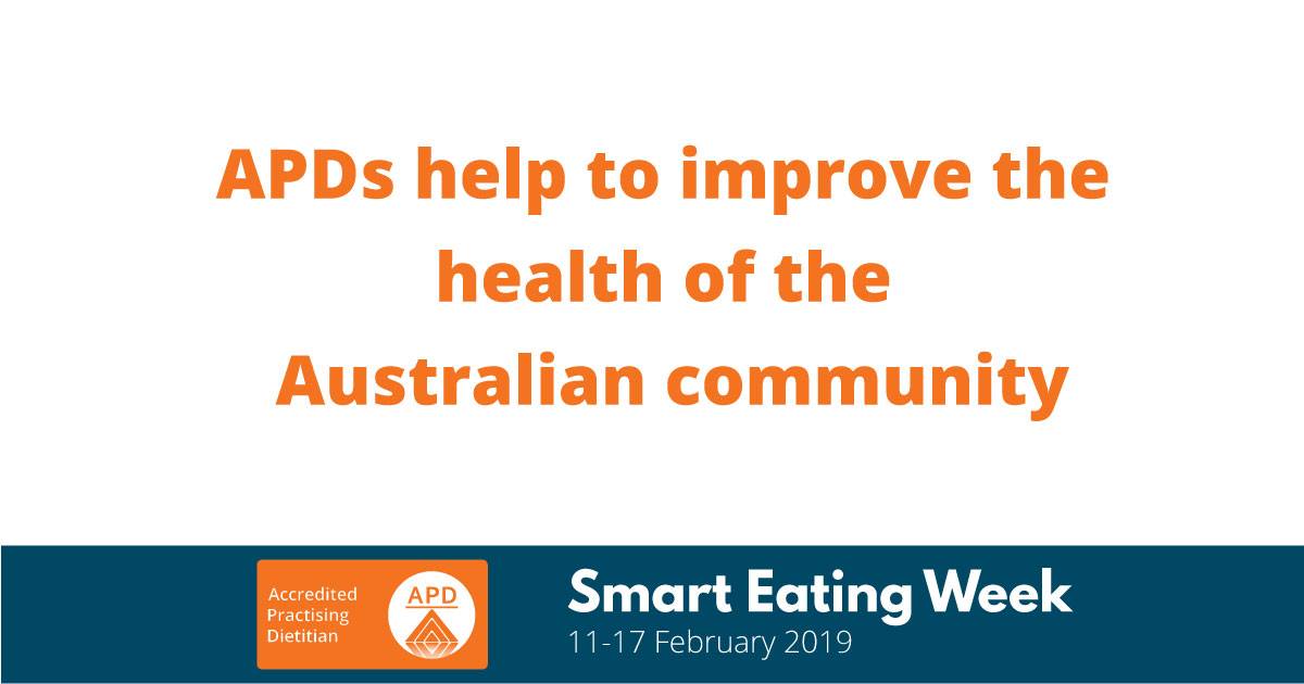 Welcome to #SmartEatingWeek! Join... - Dietitians Australia | Facebook