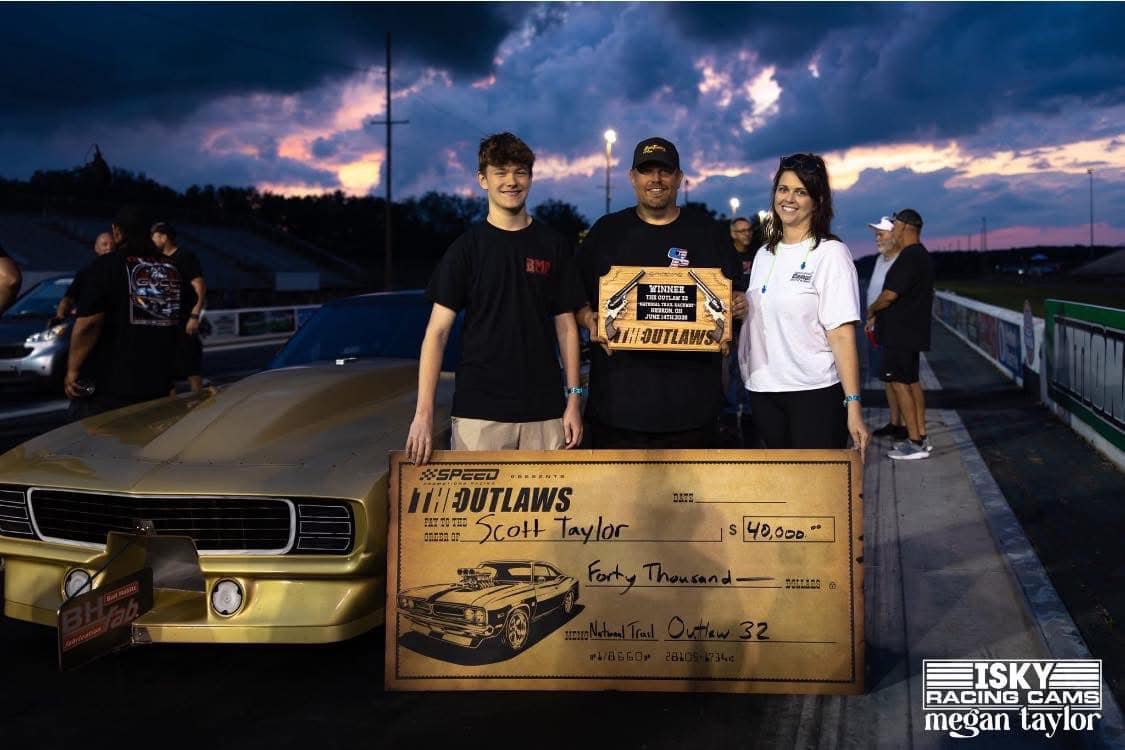 Michael - Congrats to Scott Taylor for his win tonight in the Speed ...