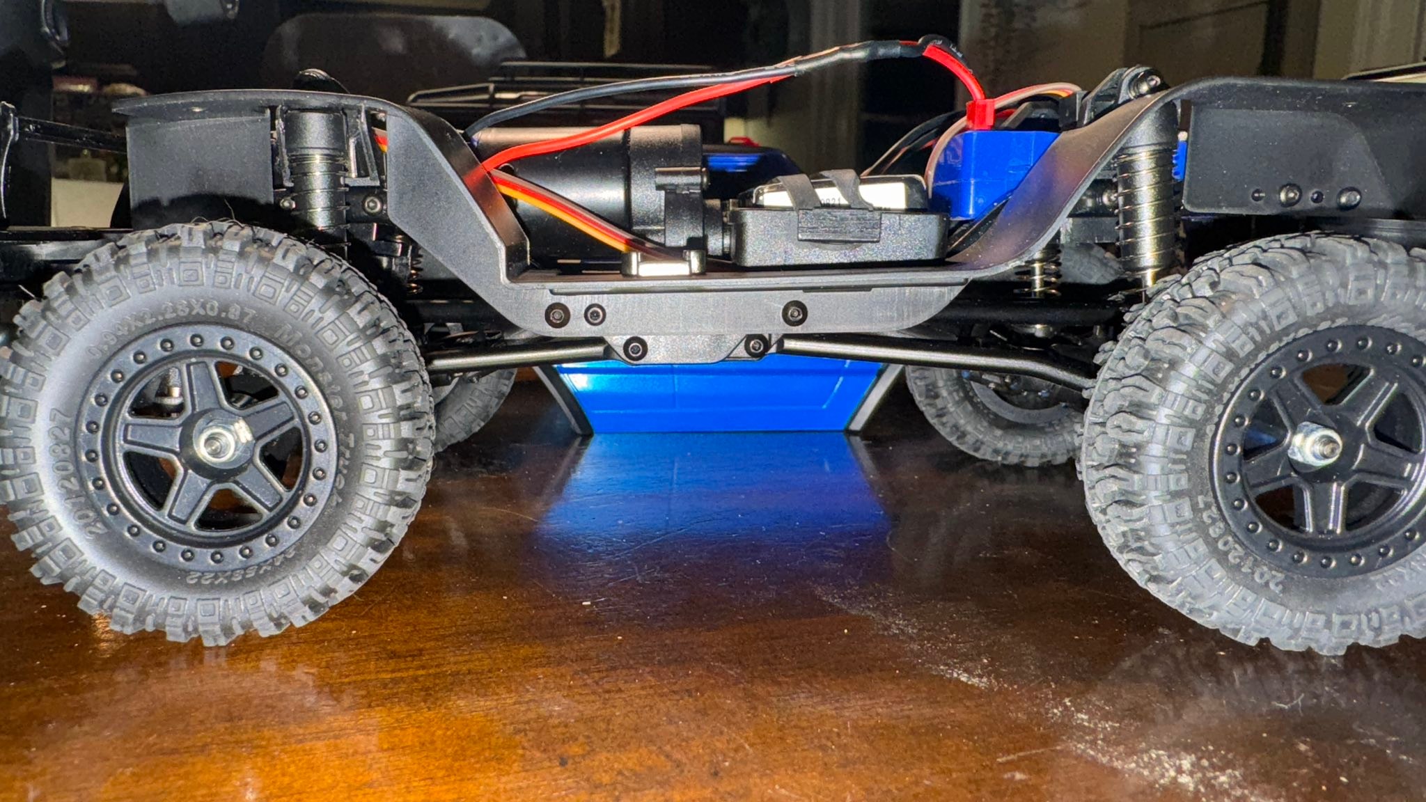 TRX4M clone review with full ball bearing and servo