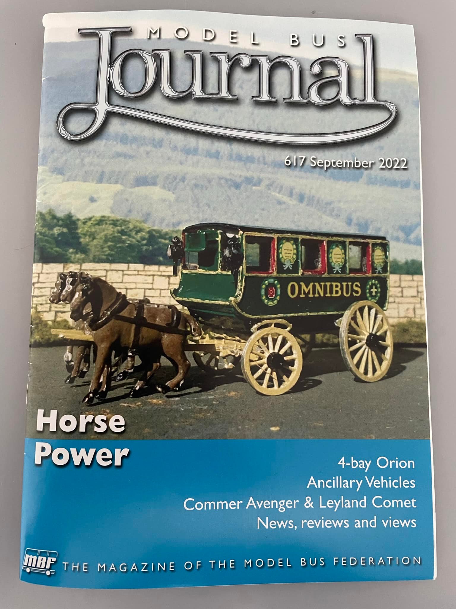 The September MBF Journal will be... - Model Bus Federation | Facebook