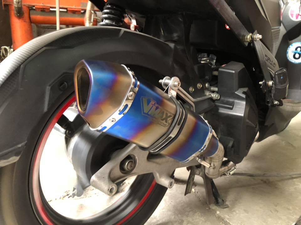 VMAX Racing - VMAX Full Exhaust System on Honda Click 150,...