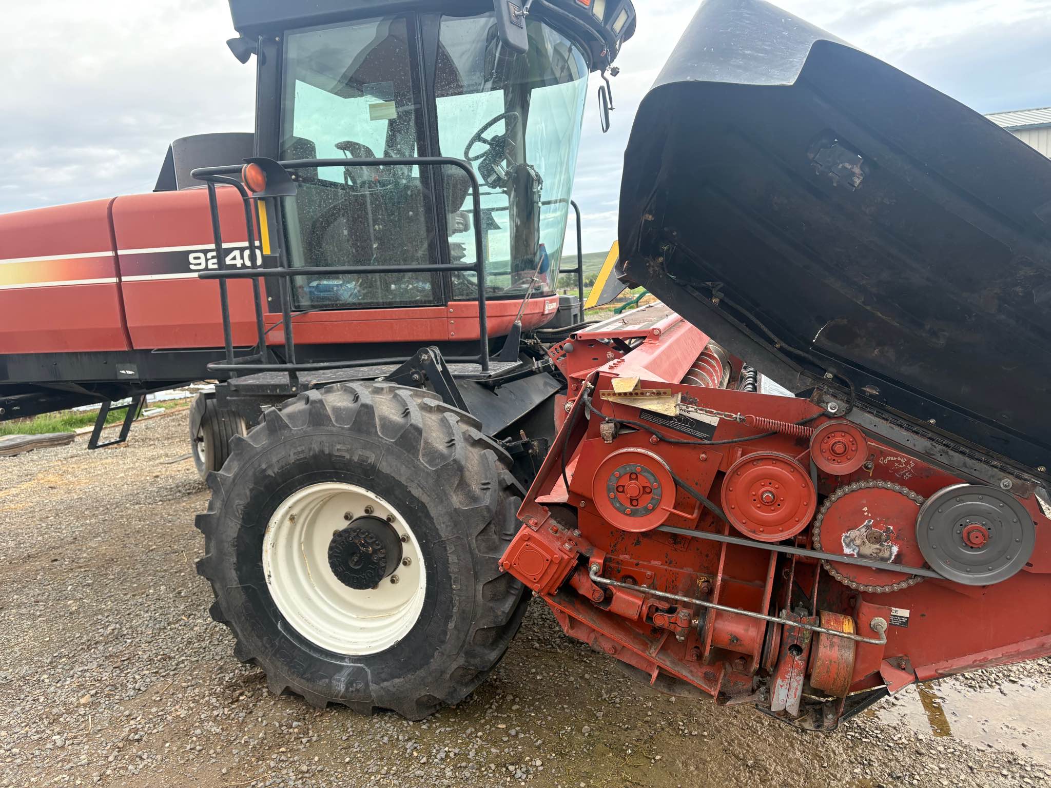 HESSTON 9240 windrower - Boats - Weiser, Idaho | Facebook Marketplace ...