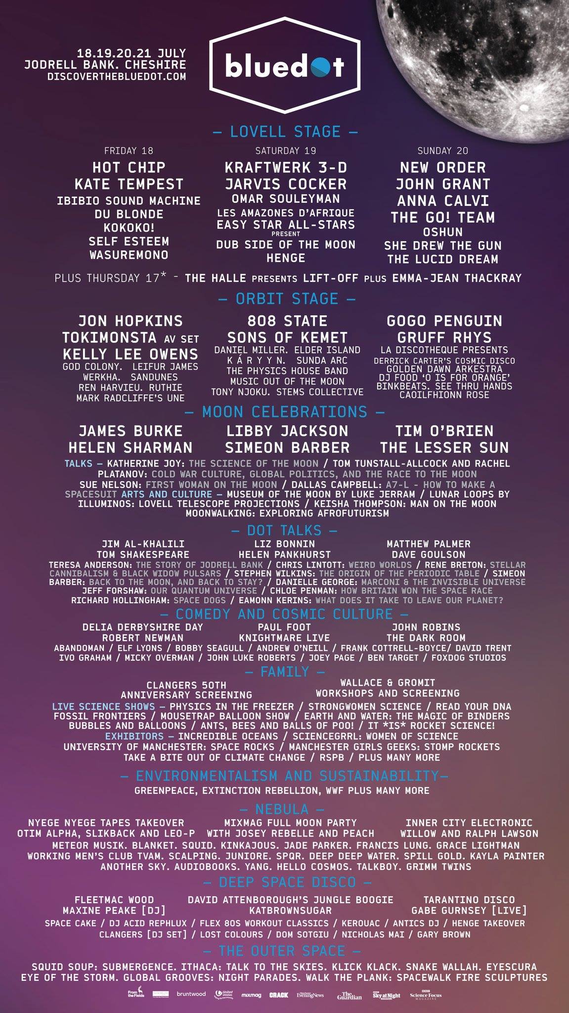 Ticketline - Bluedot Festival's 2019 line up is complete!...