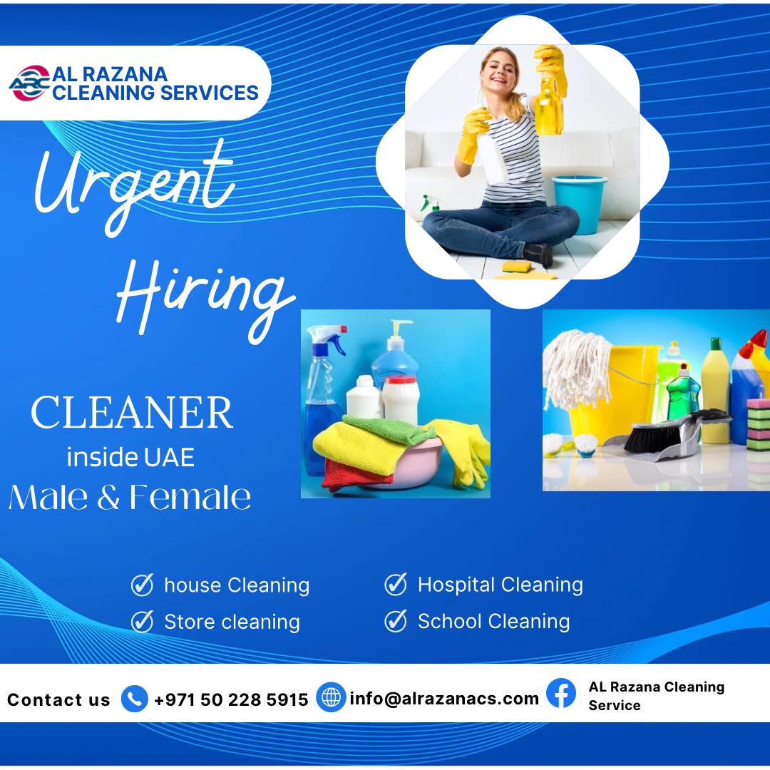 Hi everyone Are you in... - Al Razana Cleaning Services