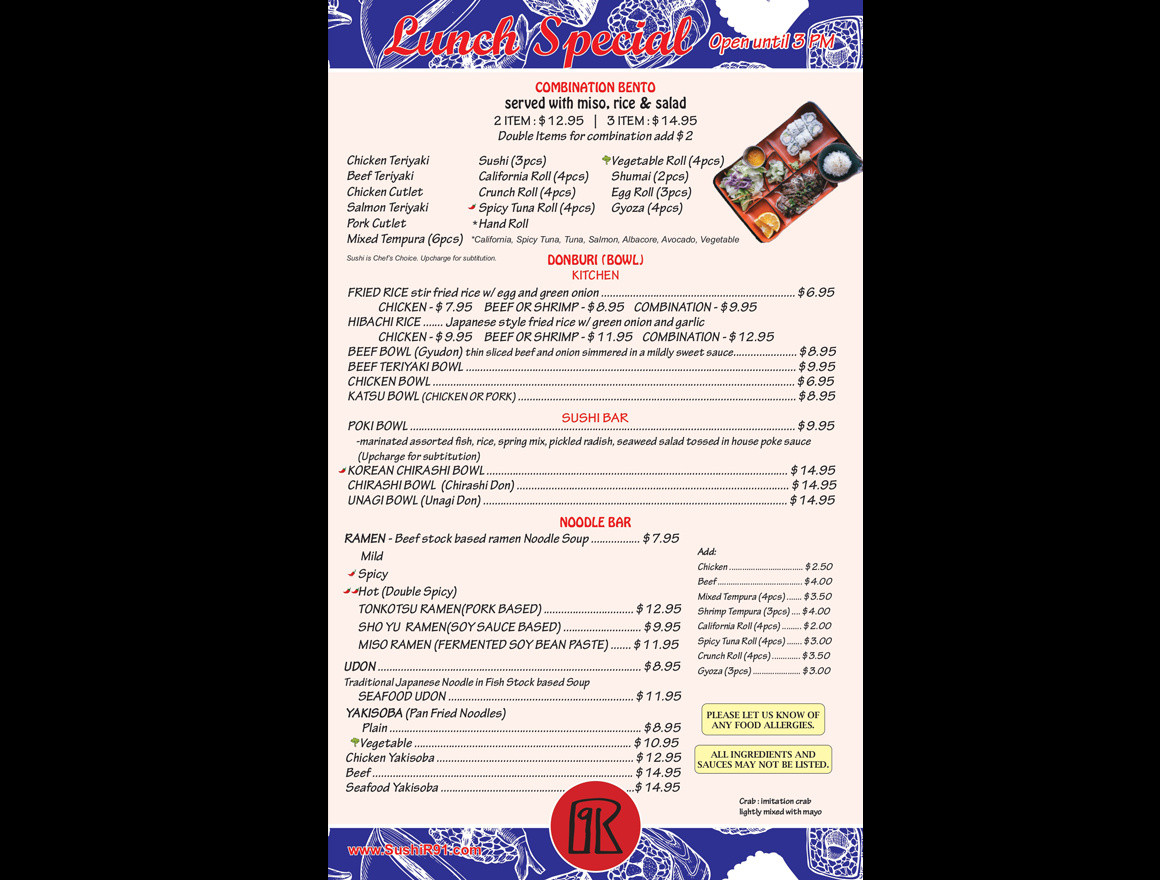 R91 Sushi | Riverside CA