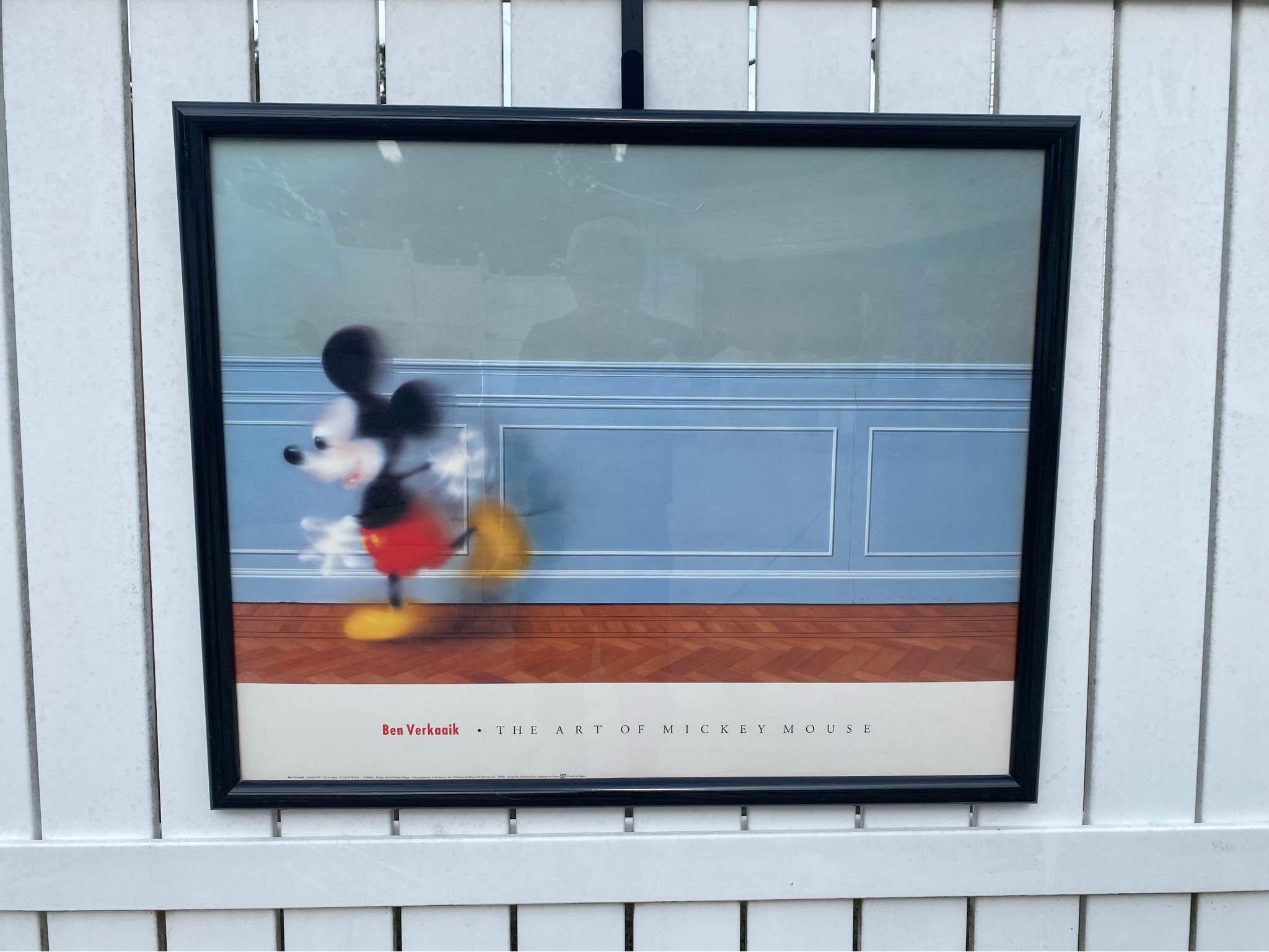 This is a framed print titled 