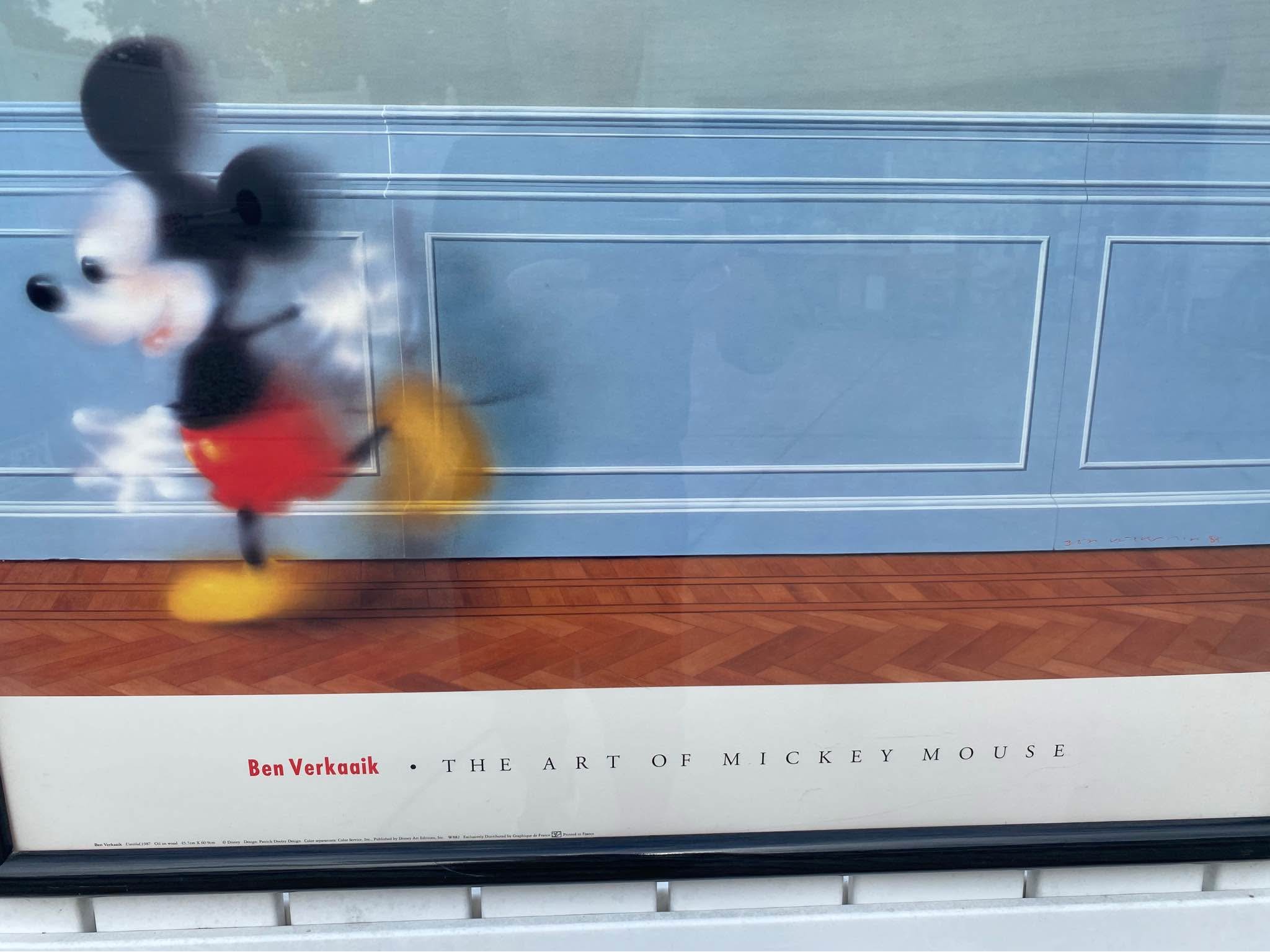 This is a framed print titled 