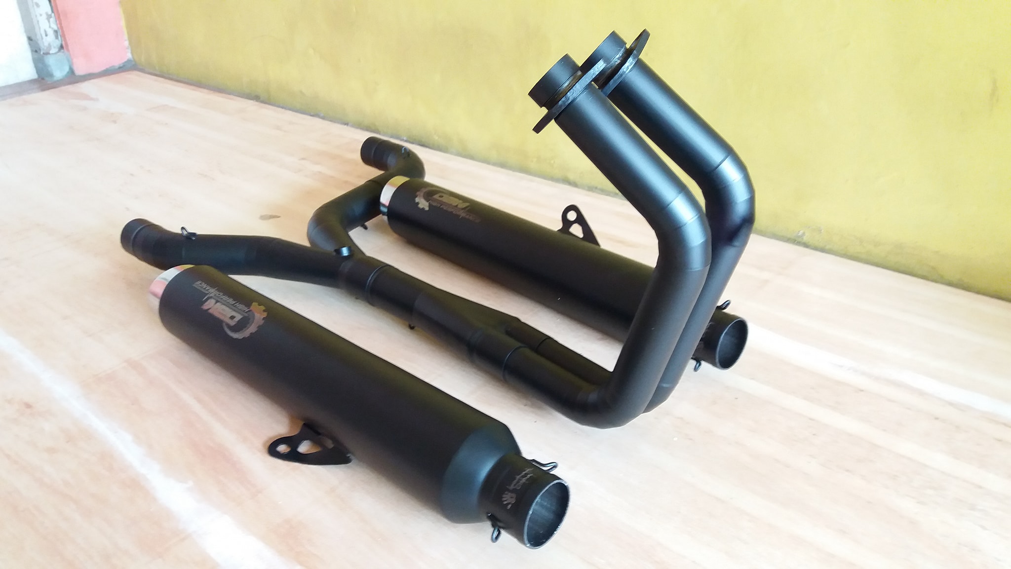 Full exhaust system for Kawasaki zx-14 by DBK. More information