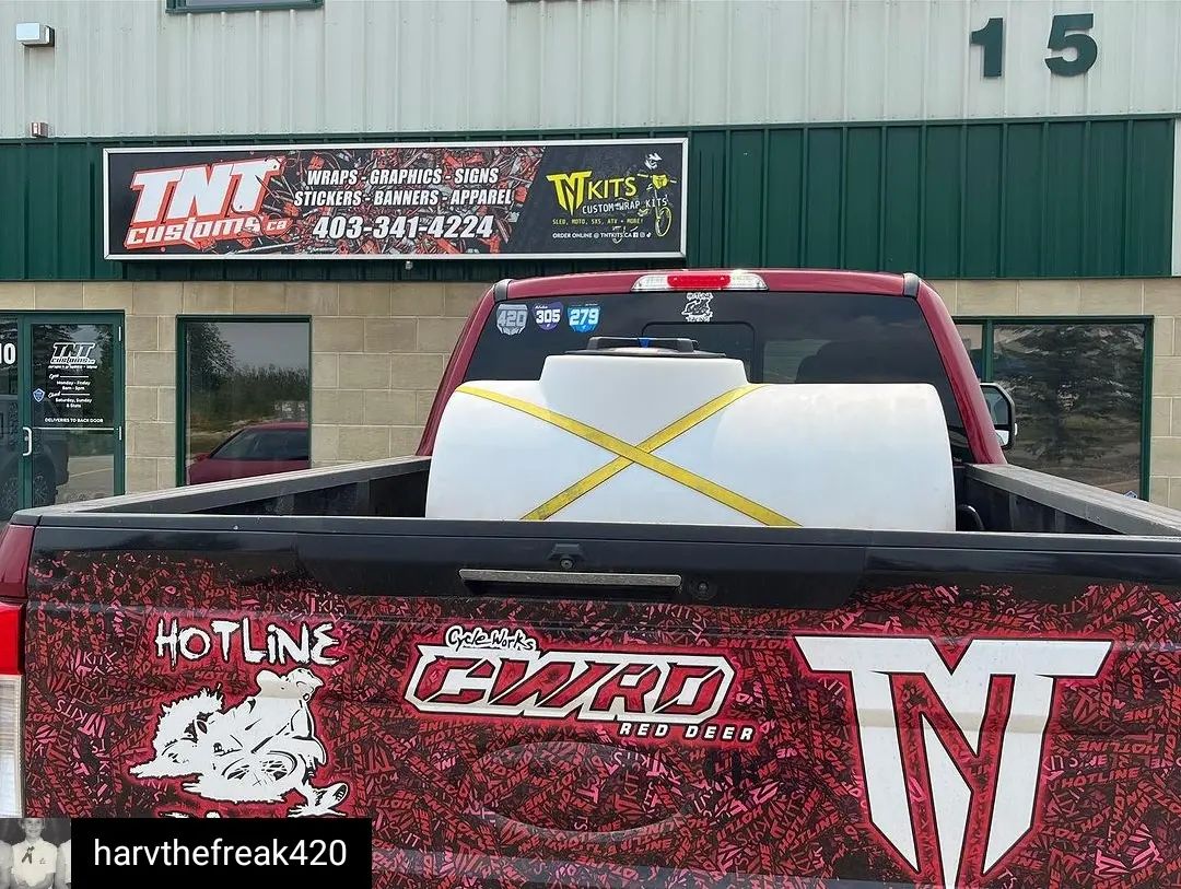 Reposted @harvthefreak420 I... - TNT Customs Graphics & Signs