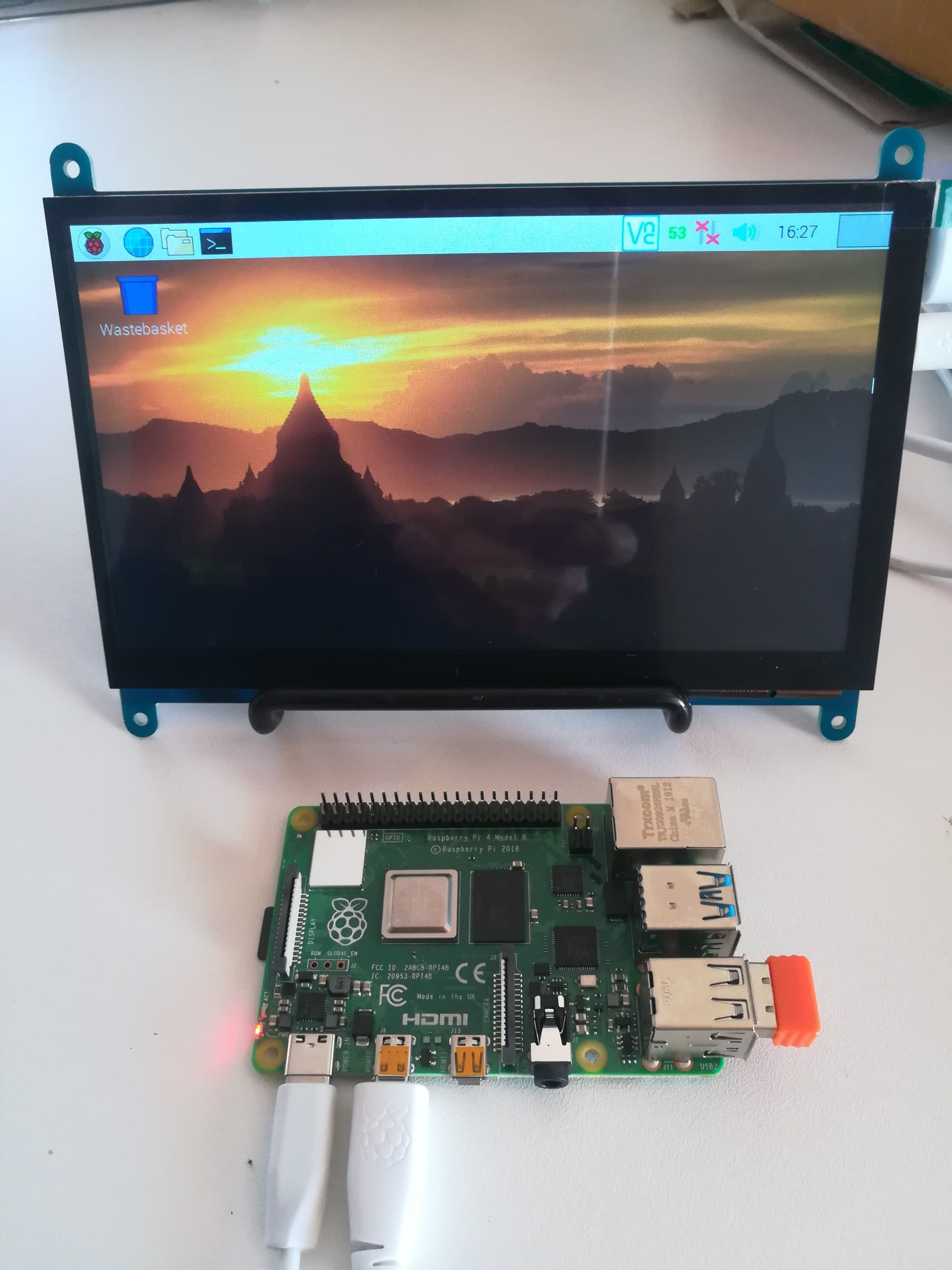 Soft Power Group - ทดสอบ Raspberry Pi 4 - อุณหภูมิ CPU ค่อนข้างร้อน ยัง ...
