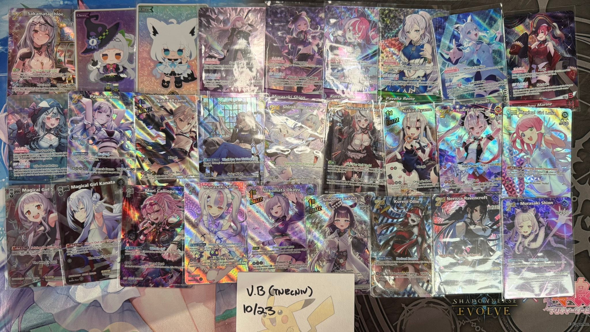 Hololive trading cards for sale