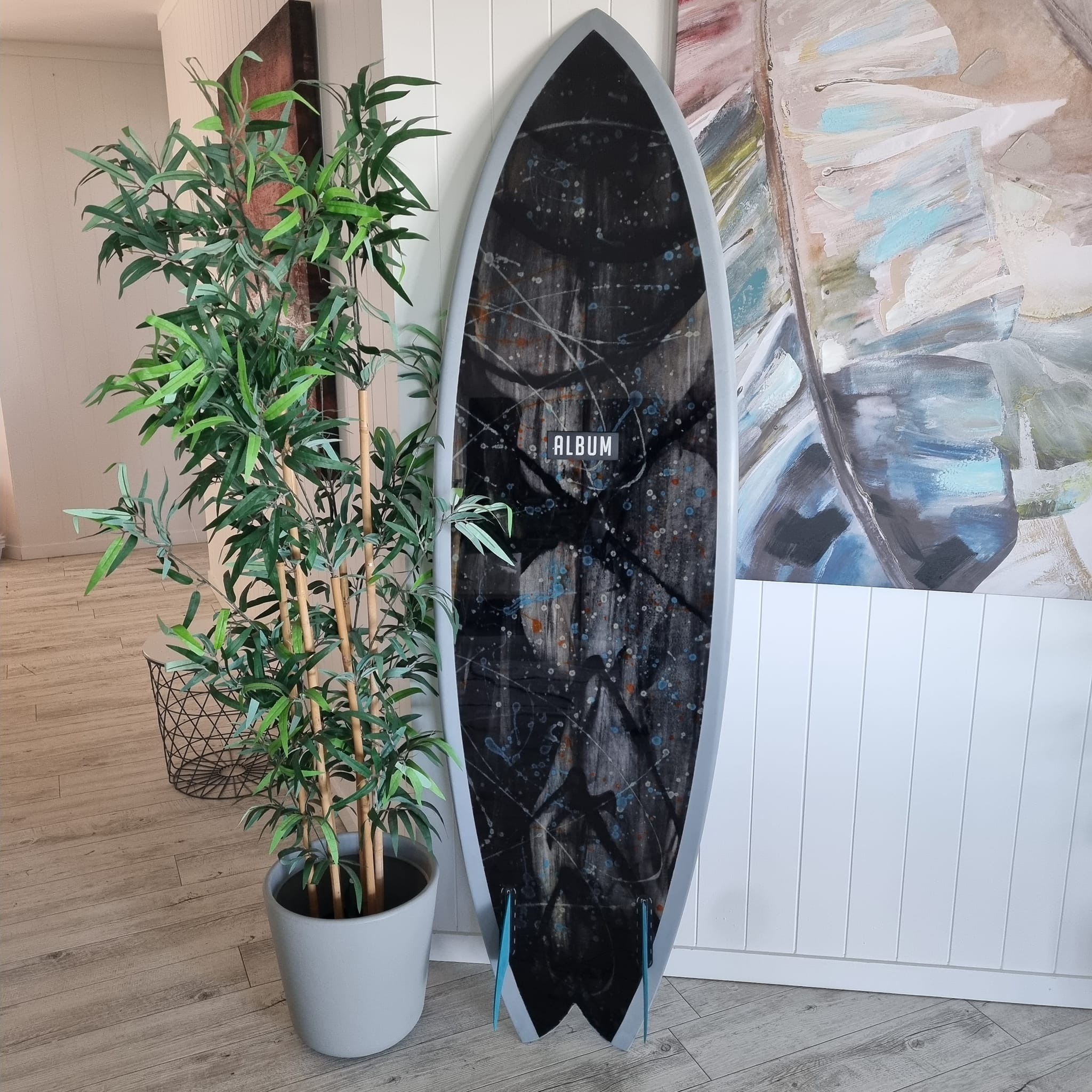 ALBUM Surf LIGHTBENDER 6.0 37ℓ キールフィン付 5'7