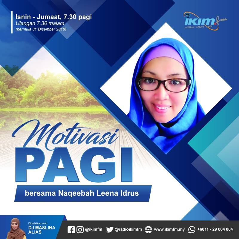 Ikimfm Motivasi Pagi Jom Dengar Pesan Nasihat Puan Facebook
