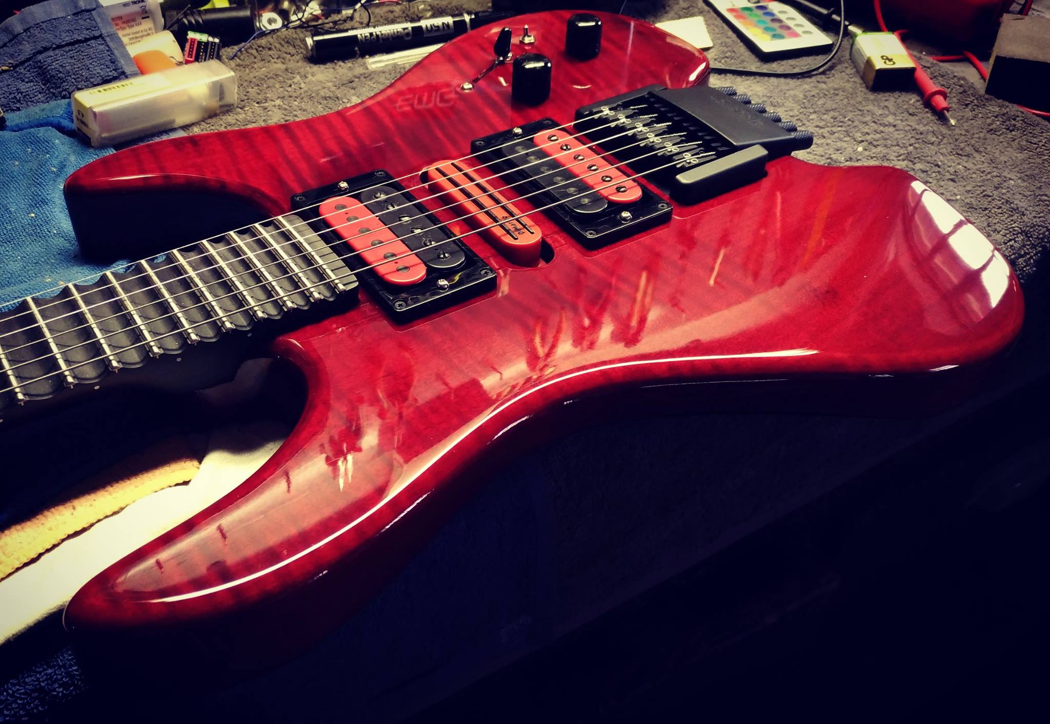 Moses グラファイトネックSteinberger アップグレードギター