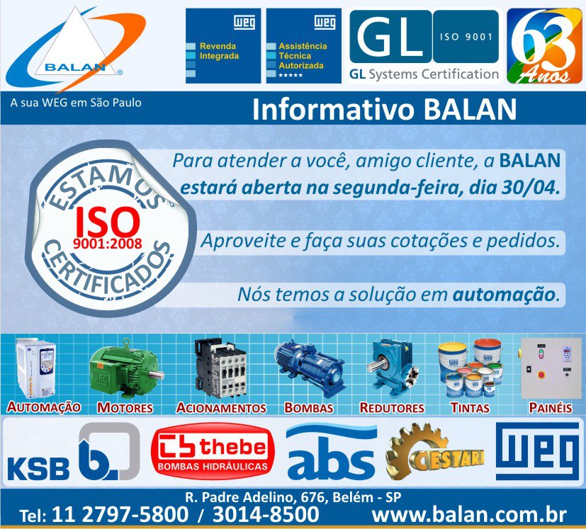 Eletromecânica Balan | São Paulo SP