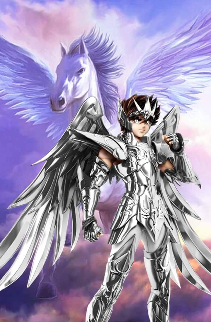 Los Caballeros Del Zodiaco Seiya Armadura Divina