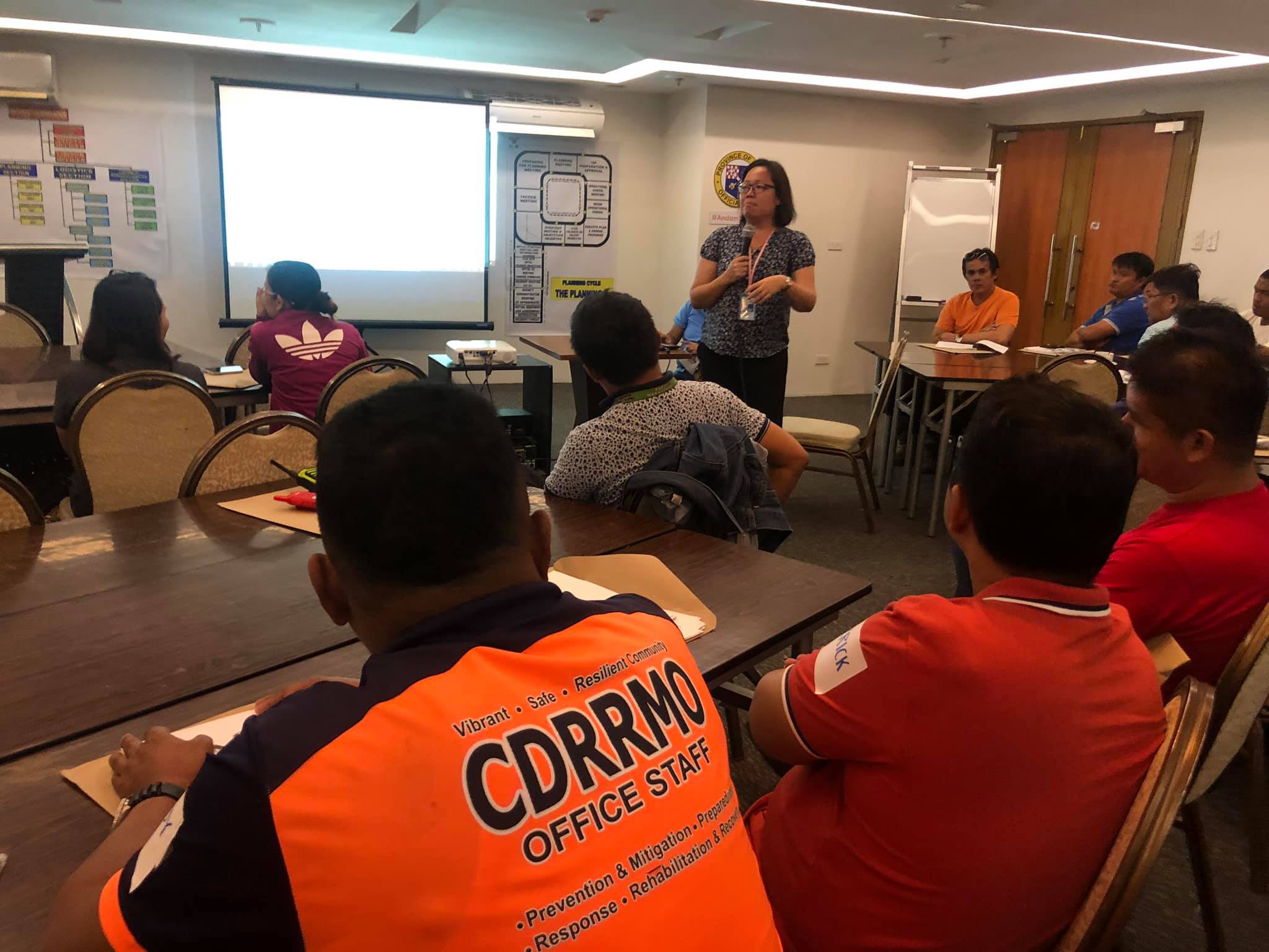ATM: 22 LGUs undergo the Basic Incident Command System facilitated by ...
