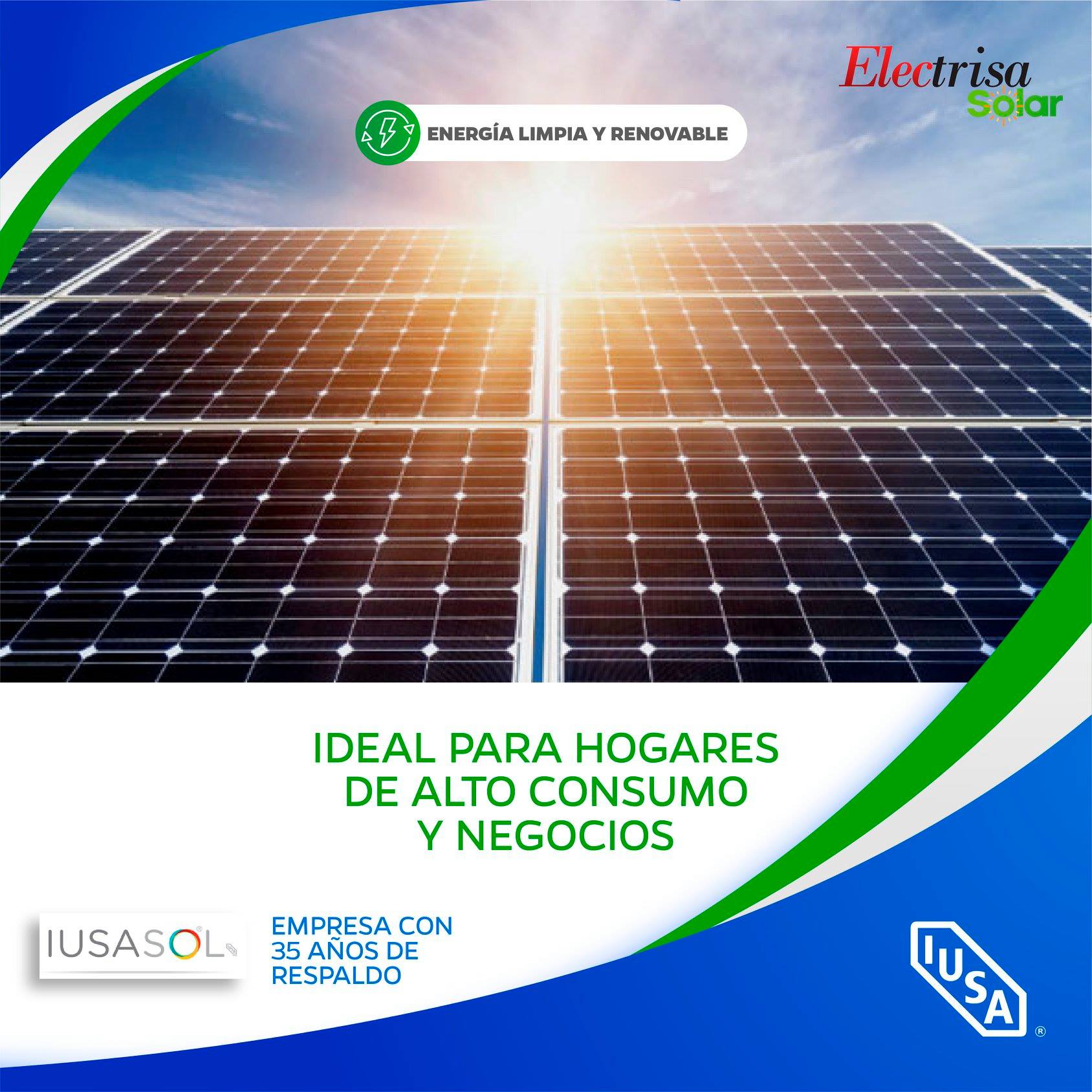 Electrisa - El sistema de paneles solares generan grandes...