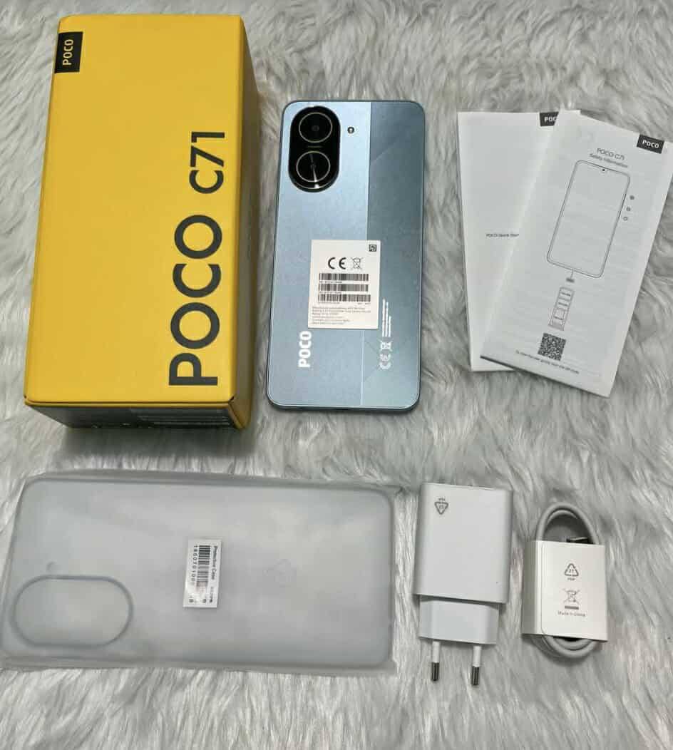 スマートフォン・携帯電話 POCO C71 Blue 3GB+3GB RAM 64GB ROM