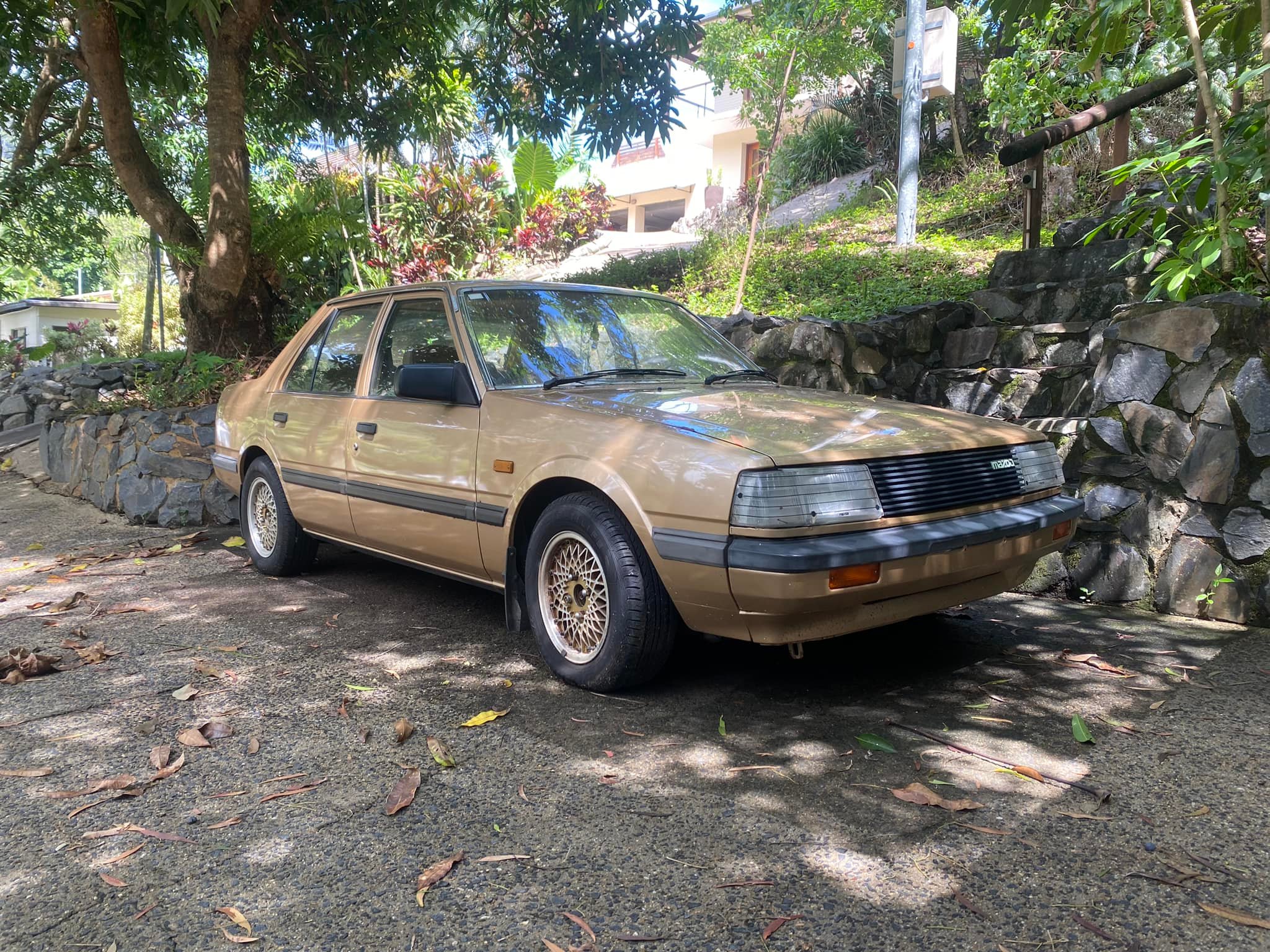 How rare is the 1985 Mazda 626 GC sedan?