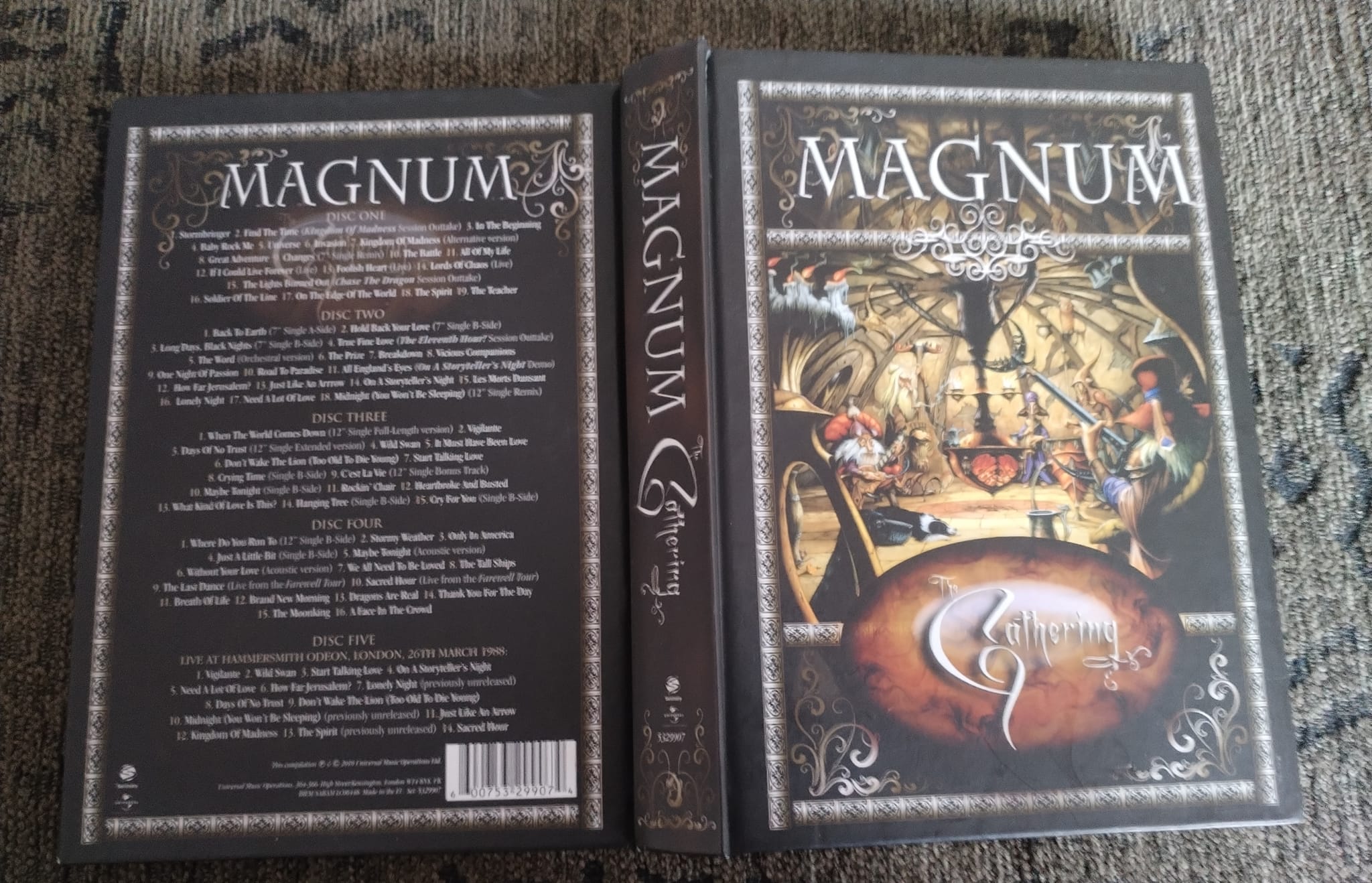 5CD-BOX！MAGNUM/マグナム/ THE GATHERING/ 2010 5CD-BOX! MAGNUM / The Gathering / 2010
