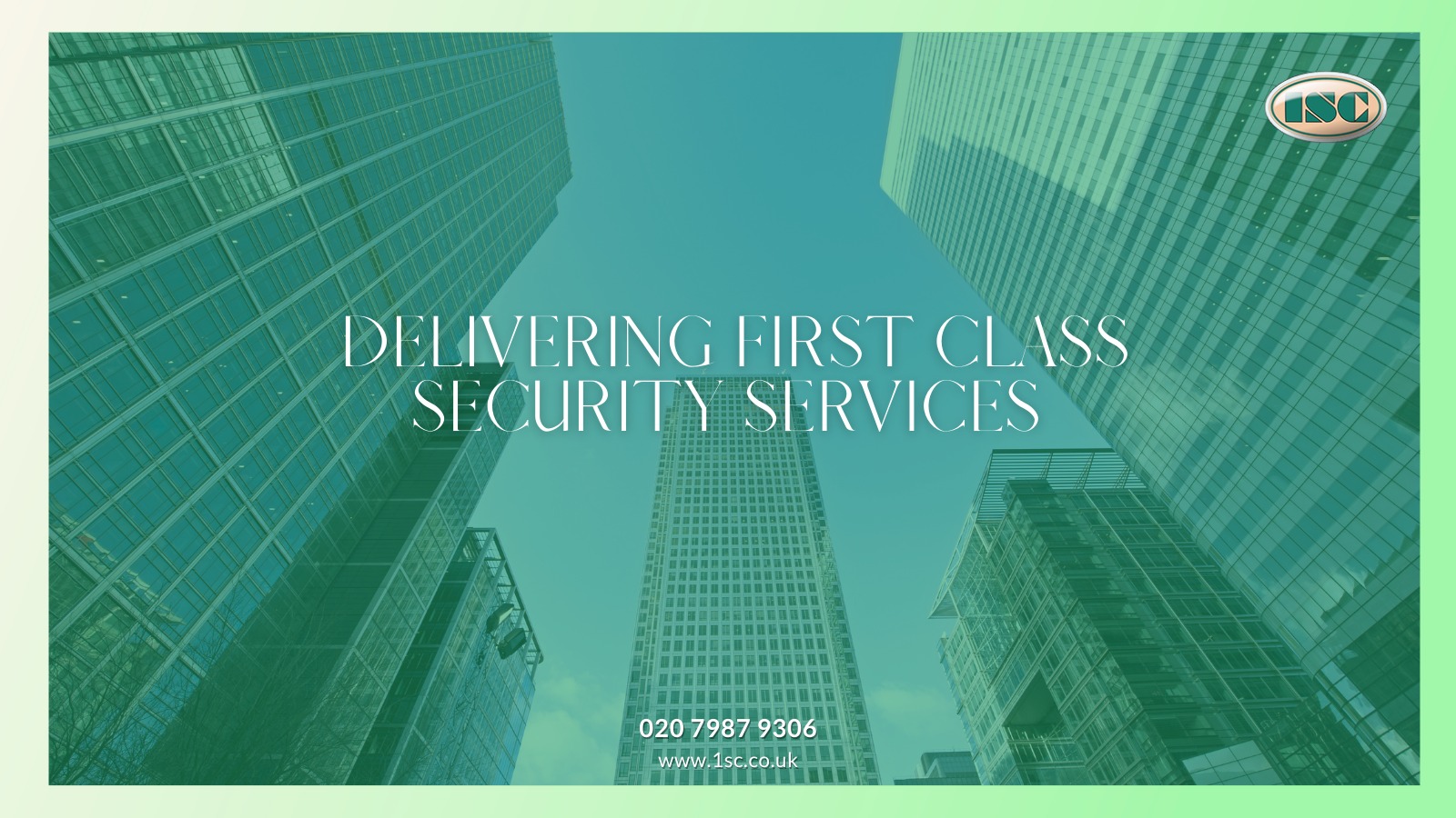 We are proud to deliver first-class... - 1SC Guarding Ltd | Facebook