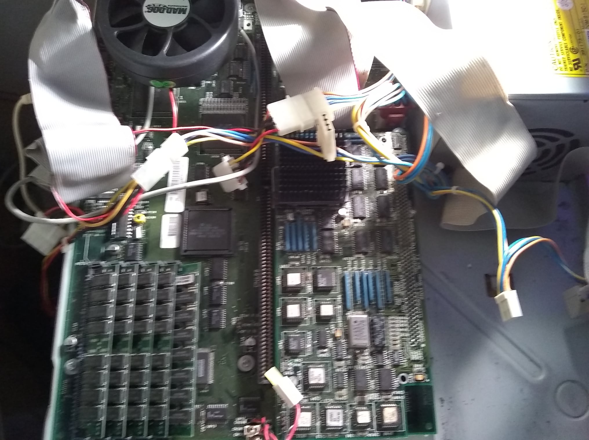 Installing a 4x IDE adapter in an Amiga 4000