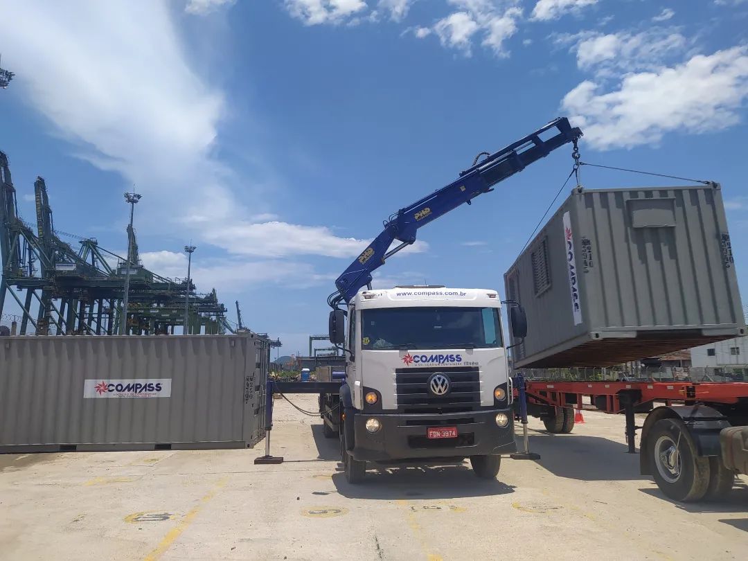 Containers para ampliação da linha... - COMPASS Containers