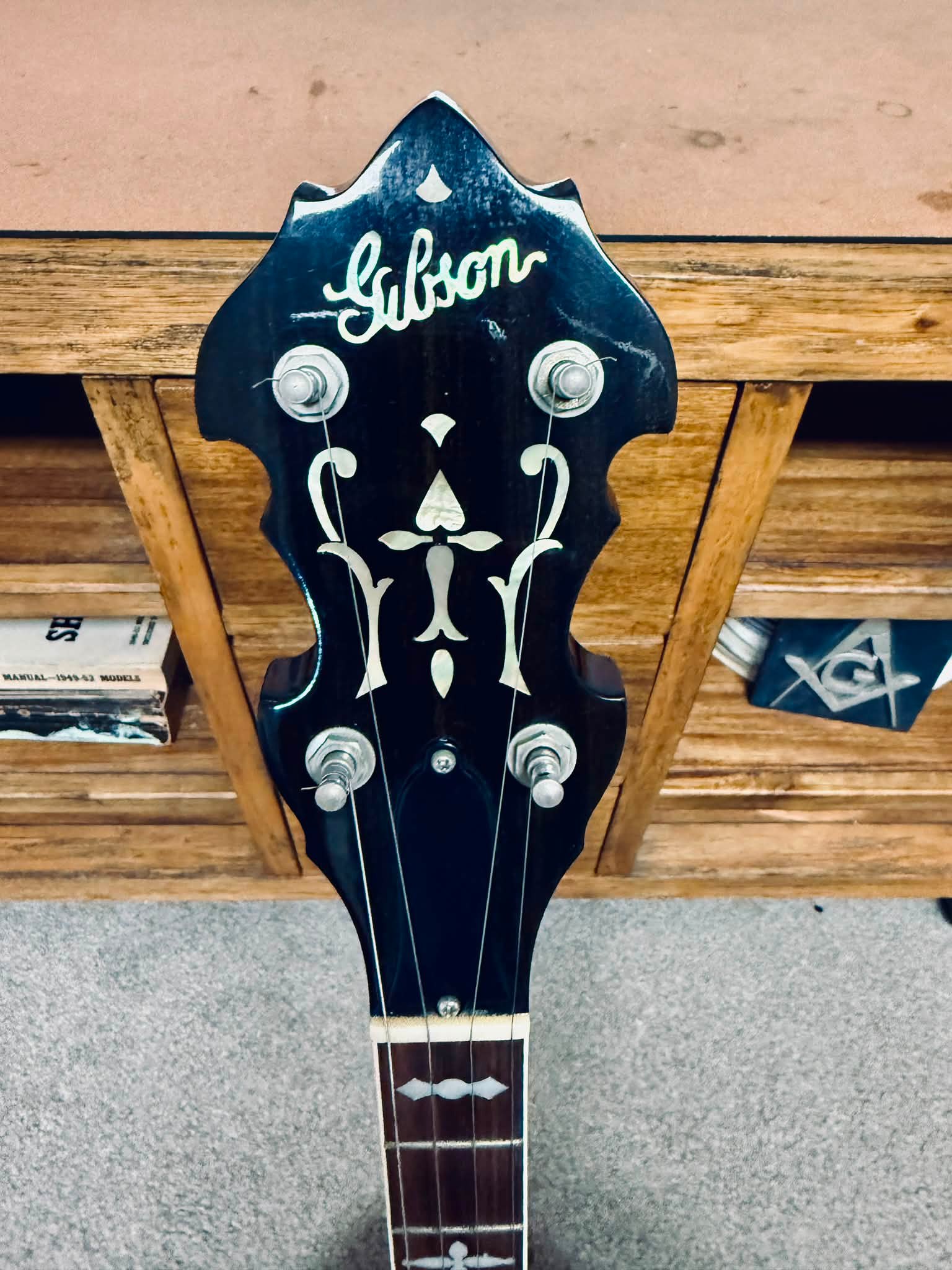 FOR SALE 1998 Gibson RB-75, signed by JD Crowe! This banjo is a