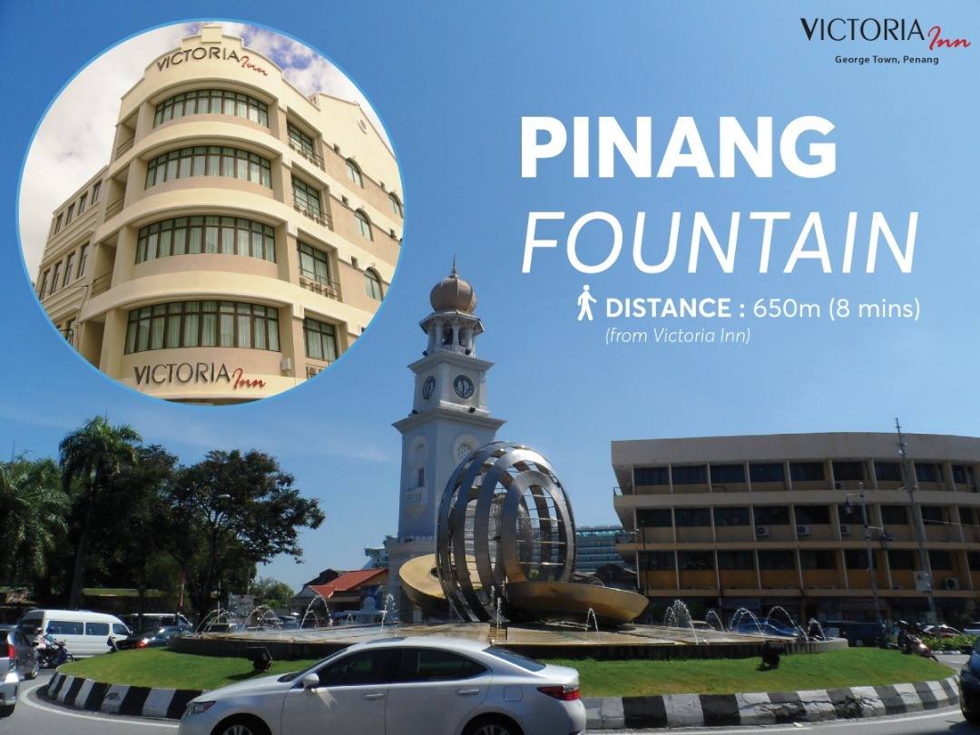 The Pinang fountain is located... - Victoria Inn, Georgetown | Facebook