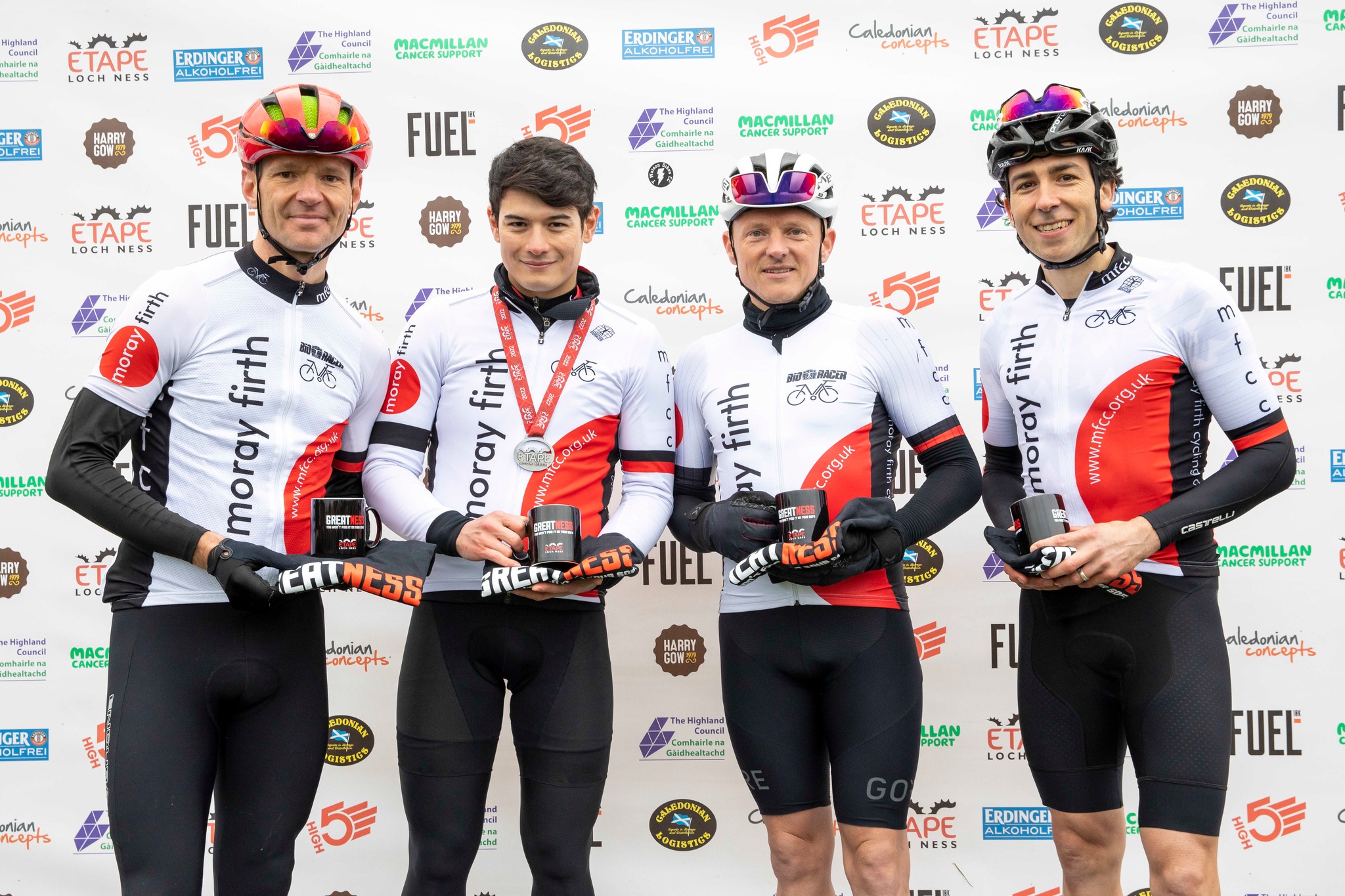Etape Loch Ness - Congratulations to our fastest 4 men in...