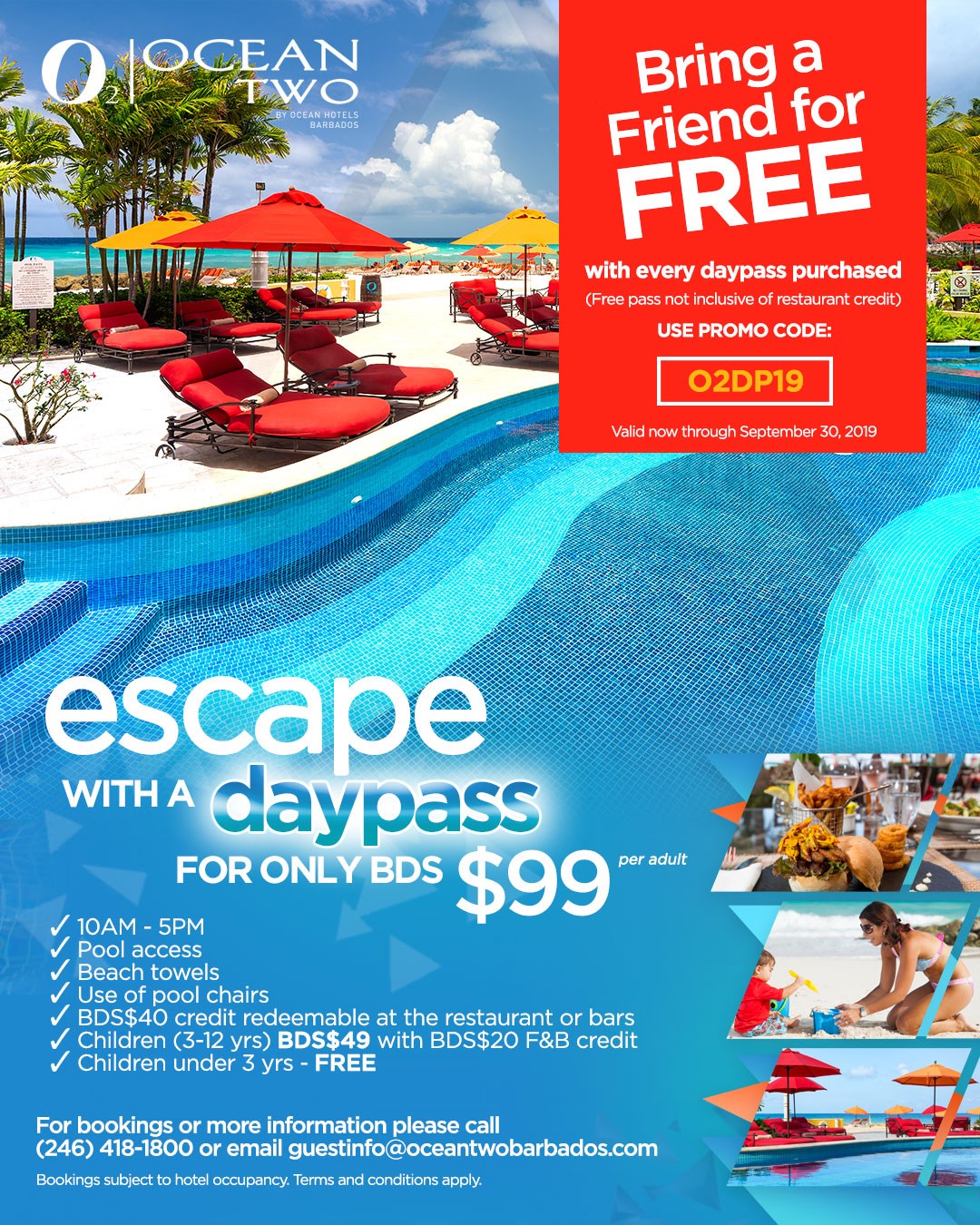 ☀️🌴 SPECIAL SUMMER OFFER! 🌴☀️... - O2 Beach Club and Spa | Facebook