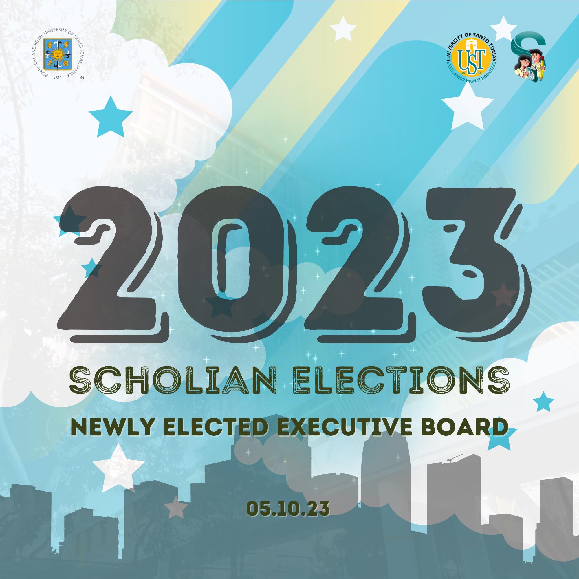 UST SHS Scholia - Introducing the newly elected Executive... | Facebook
