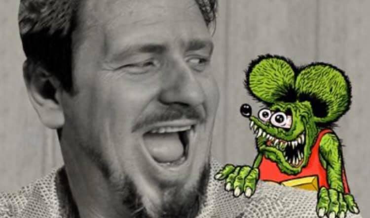 Rare Original Art of Ed “Big Daddy” Roth and hot-rod icon Rat Fink